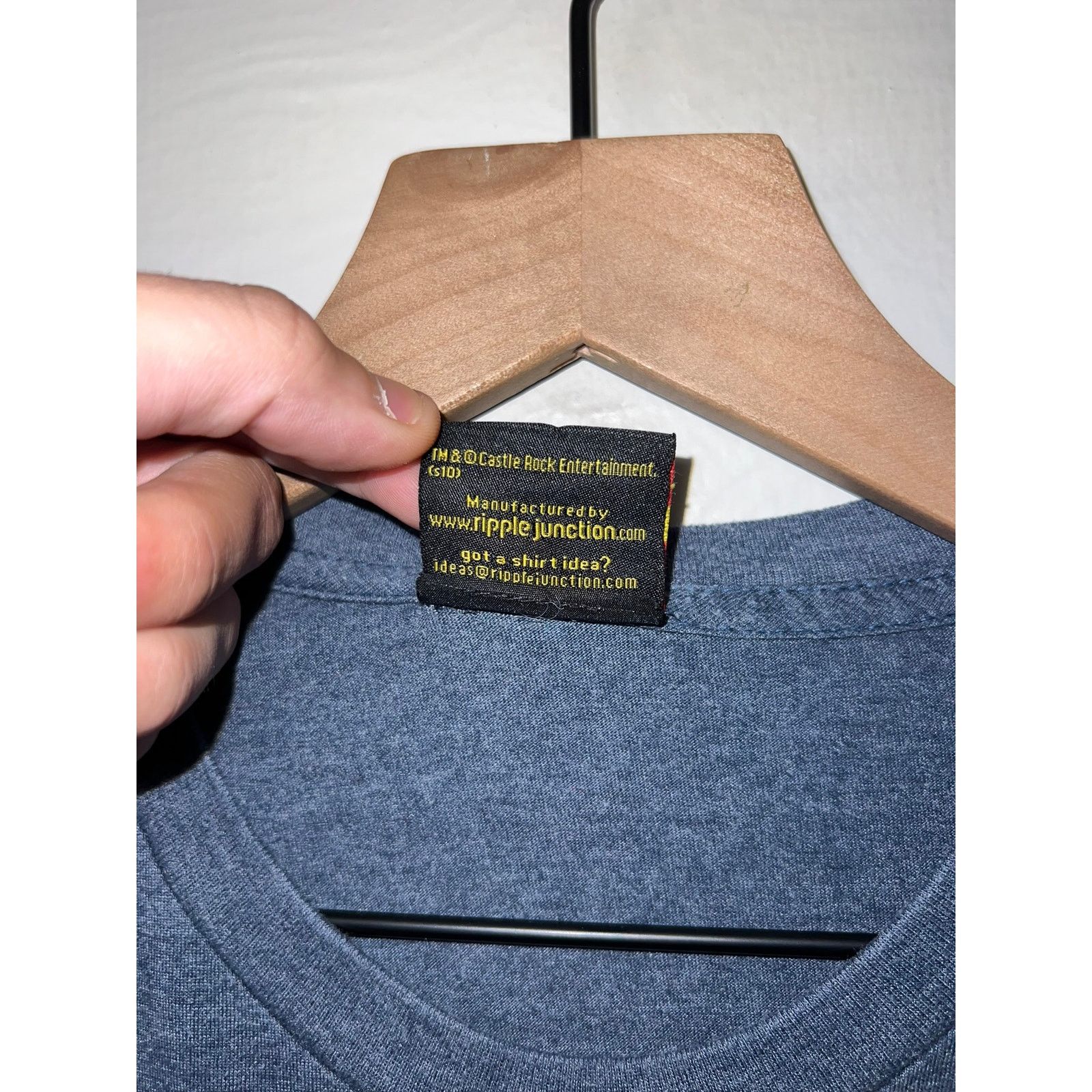 Vintage Y2K Seinfield Shirt No Soup For You Blue Humor TV Show Tee L Size US L / EU 52-54 / 3 - 5 Thumbnail