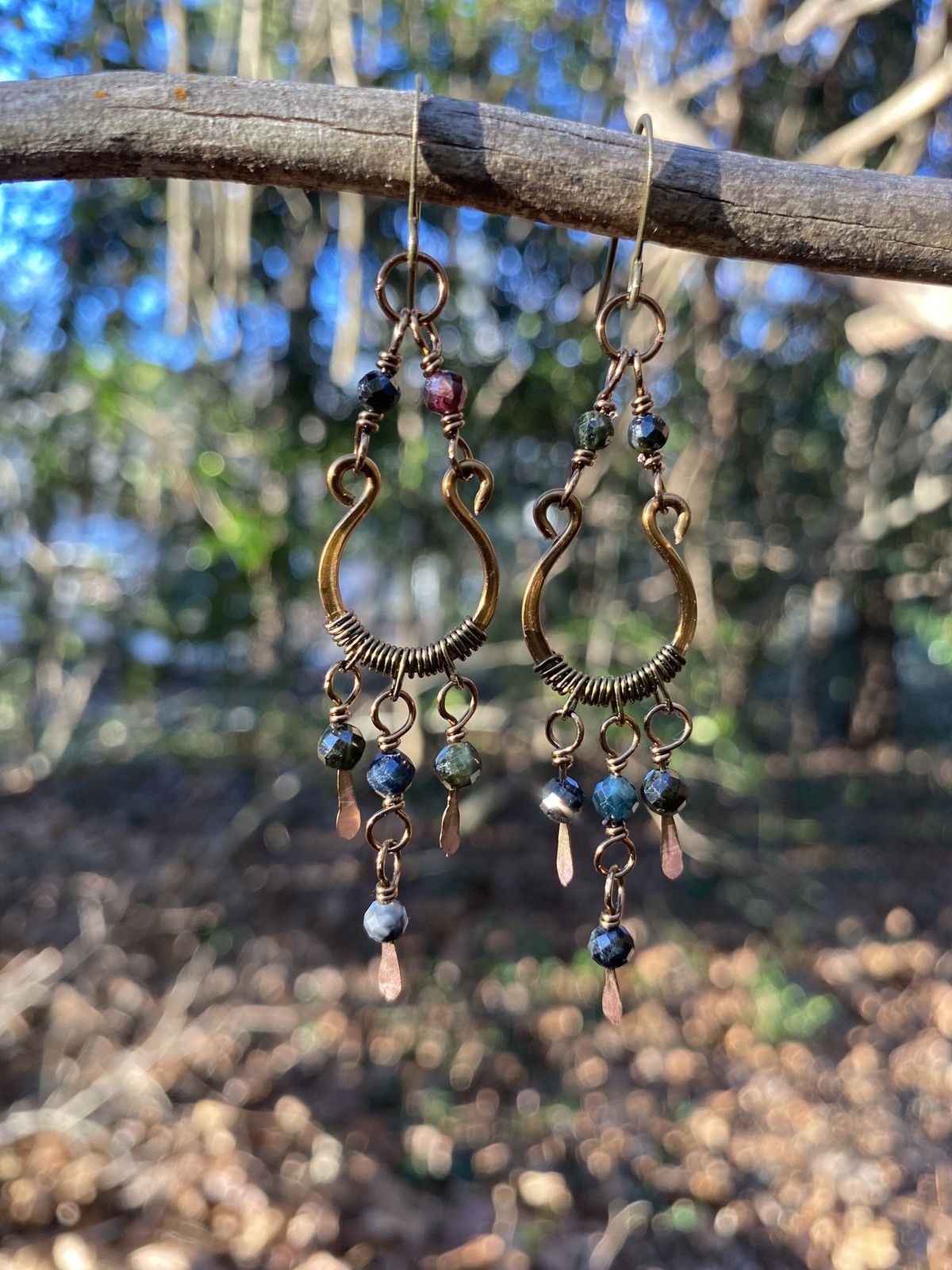Handmade Tourmaline Chandeliers Size ONE SIZE - 1 Thumbnail