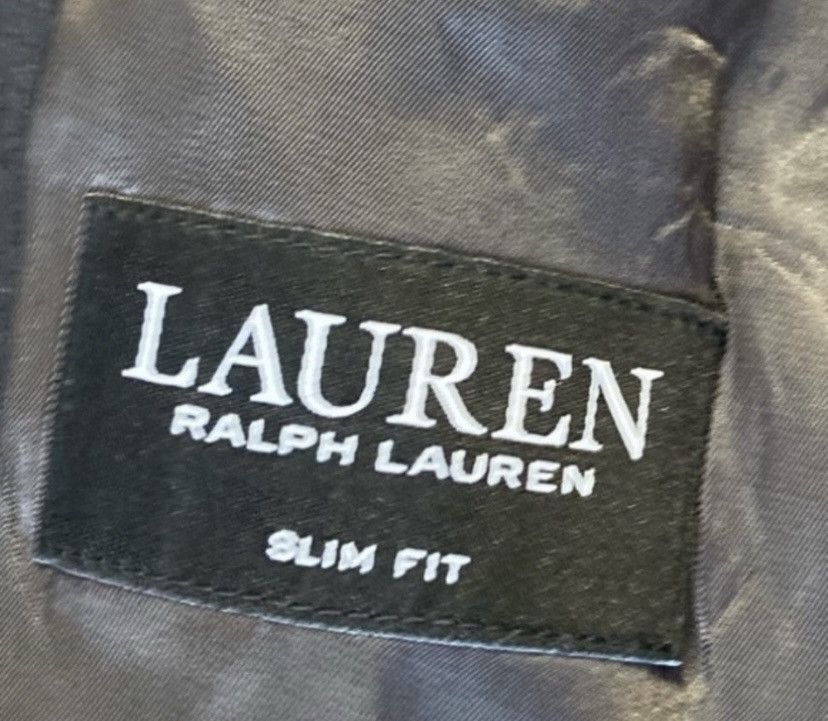 Ralph Lauren Black Label Ralph Lauren Black Label Windowpane Blue Blazer 40R 34x31 Size 40R - 12 Thumbnail