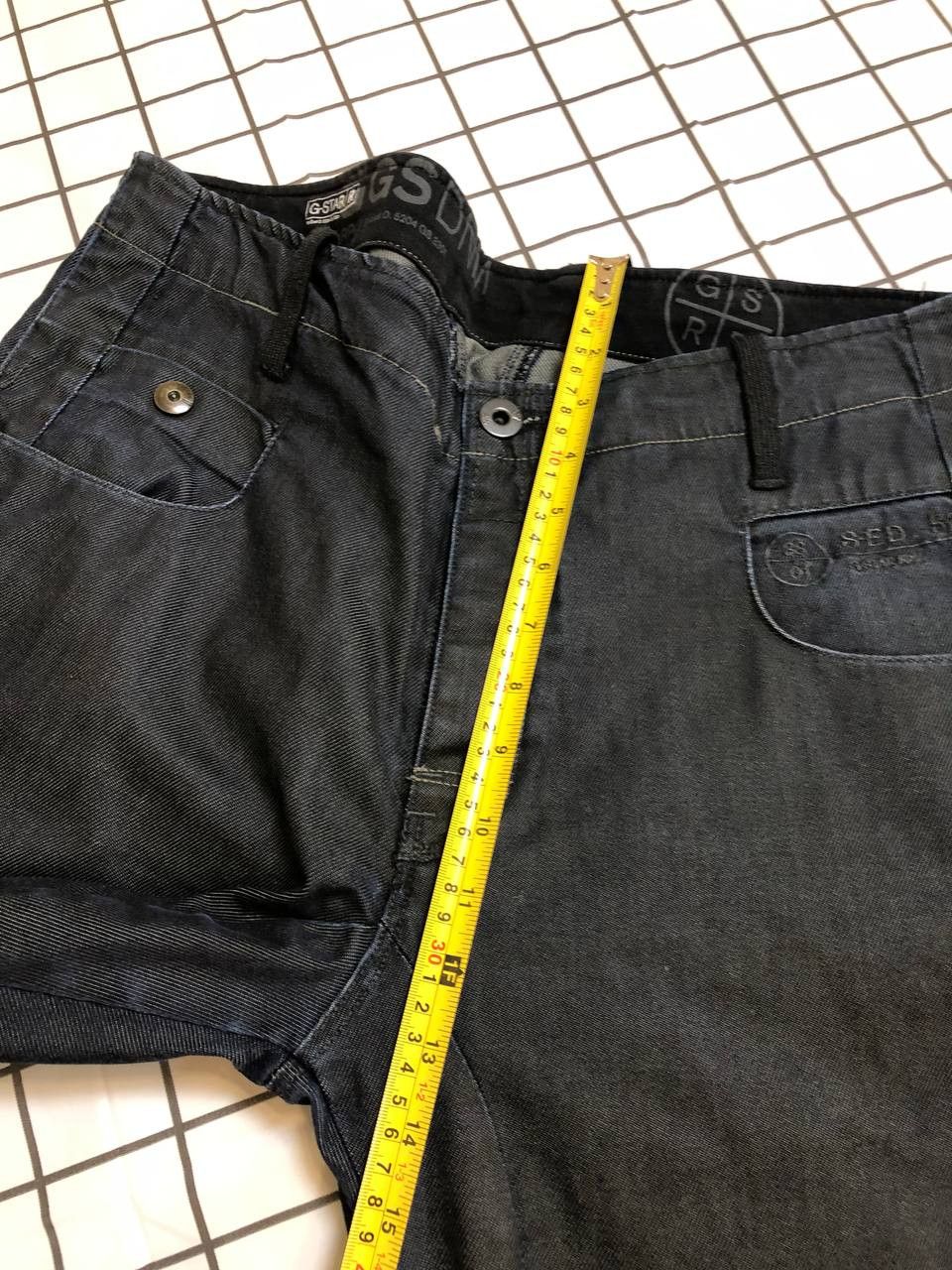 G-Star G-Star Raw GS01 Arc 3D Slim Blue Denim Jeans Size US 36 / EU 52 - 9 Thumbnail