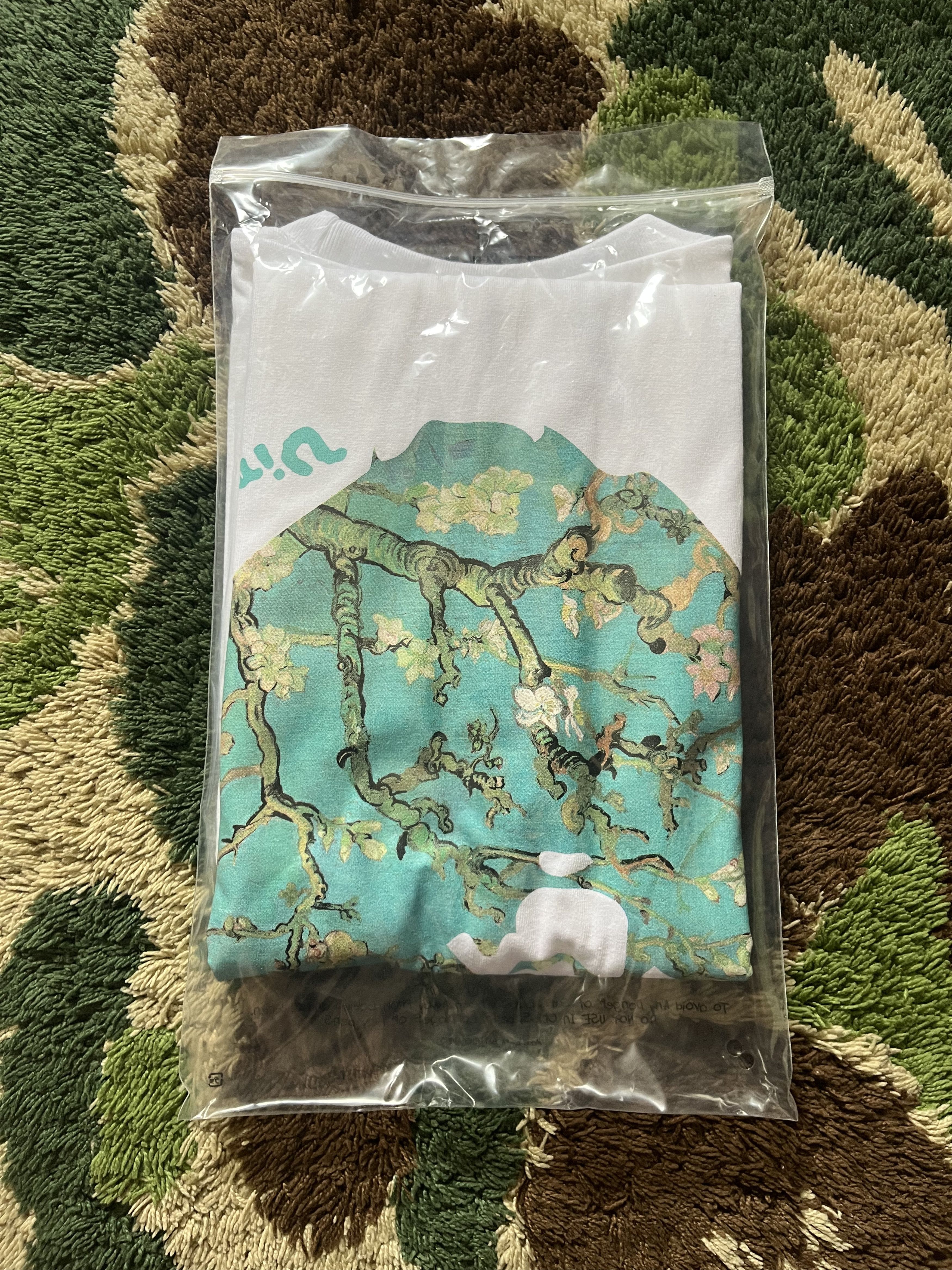Bape BAPE VAN GOGH MUSEUM APE HEAD CANVAS ART TEE WHITE Size US XL / EU 56 / 4 - 3 Thumbnail