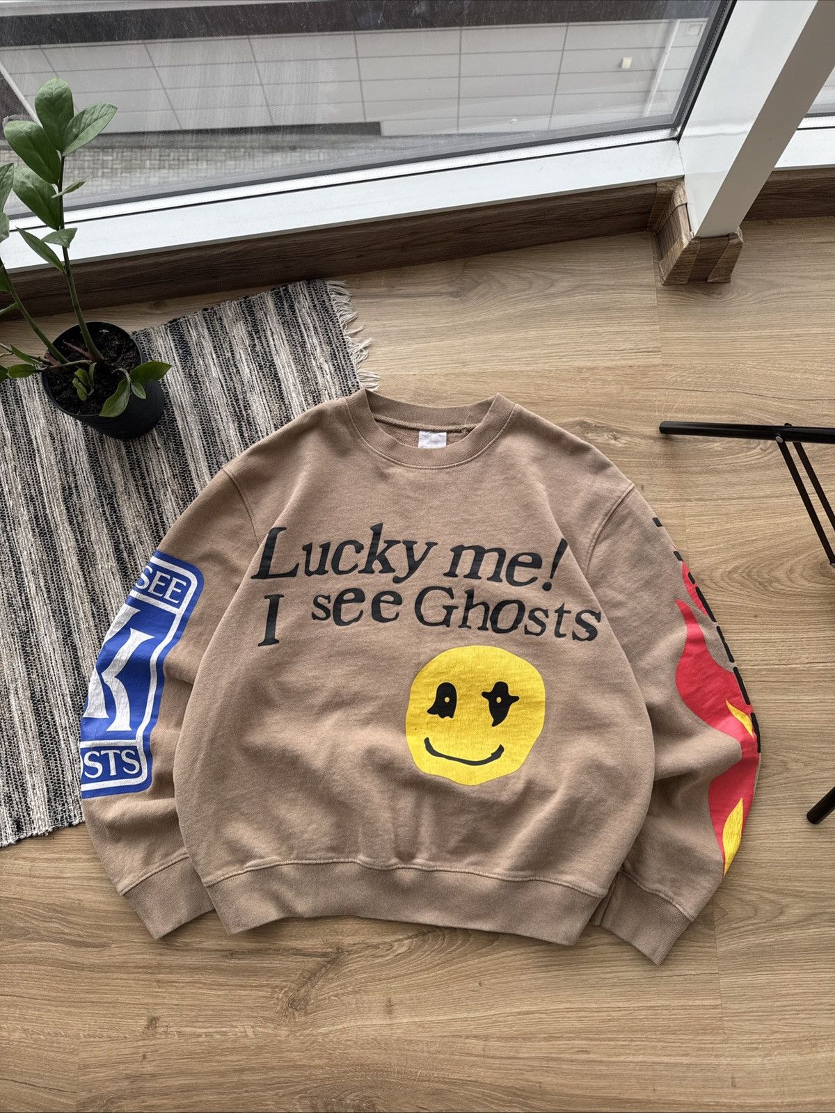 Band Tees × Designer Lucky Me I See Ghosts Kanye West Sweatshirt Size US M / EU 48-50 / 2 - 4 Thumbnail
