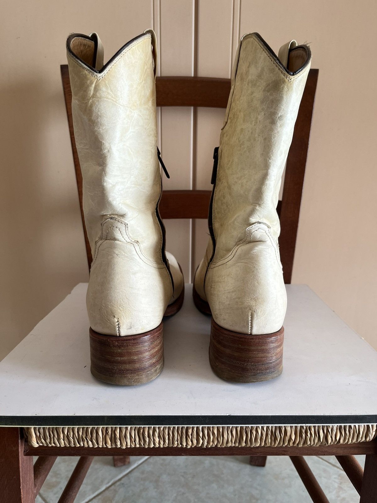 Gianni Barbato Vintage camperos 90’s Gianni Barbato texan embroidery boots Size US 10 / IT 40 - 6 Thumbnail