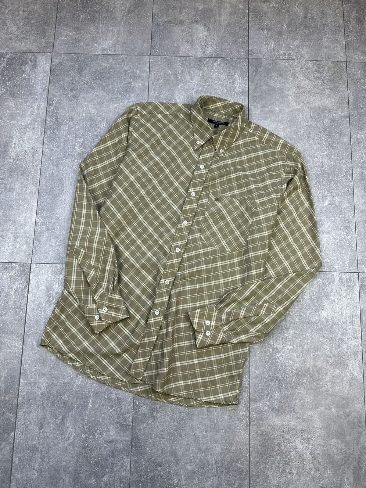 Burberry Burberry Vintage Rare Striped Shirts Button Up Size US S / EU 44-46 / 1 - 9 Thumbnail