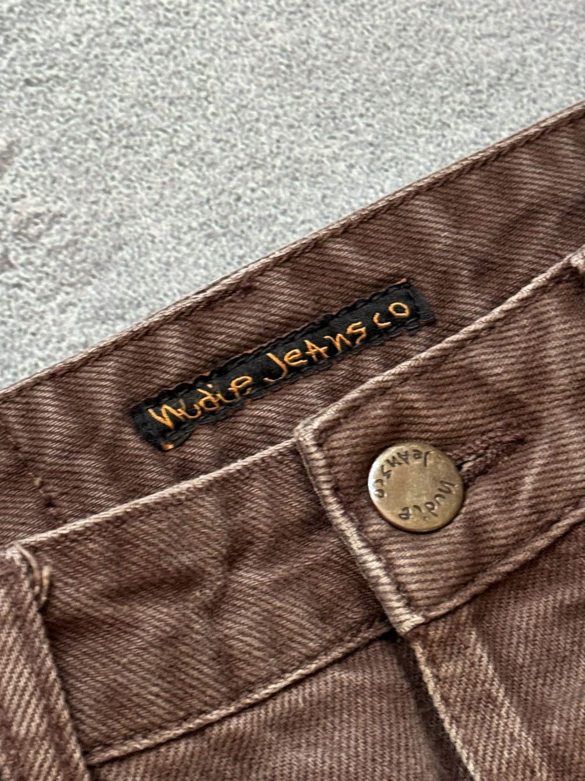 Nudie Jeans × Vintage Nudie jeans Co 27/28 breezy Britt cinnamon pant denim chino Size 27" / US 4 / IT 40 - 15 Thumbnail