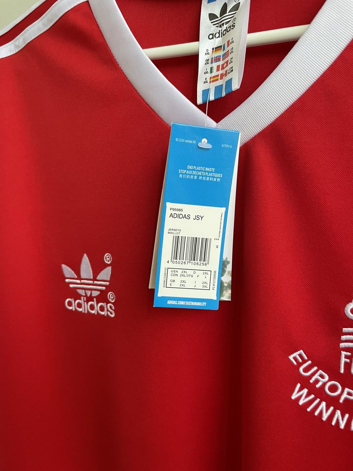 Vintage Nottingham Forest 1981 1982 Soccer Football Shirt REISSUE Size US XXL / EU 58 / 5 - 6 Thumbnail
