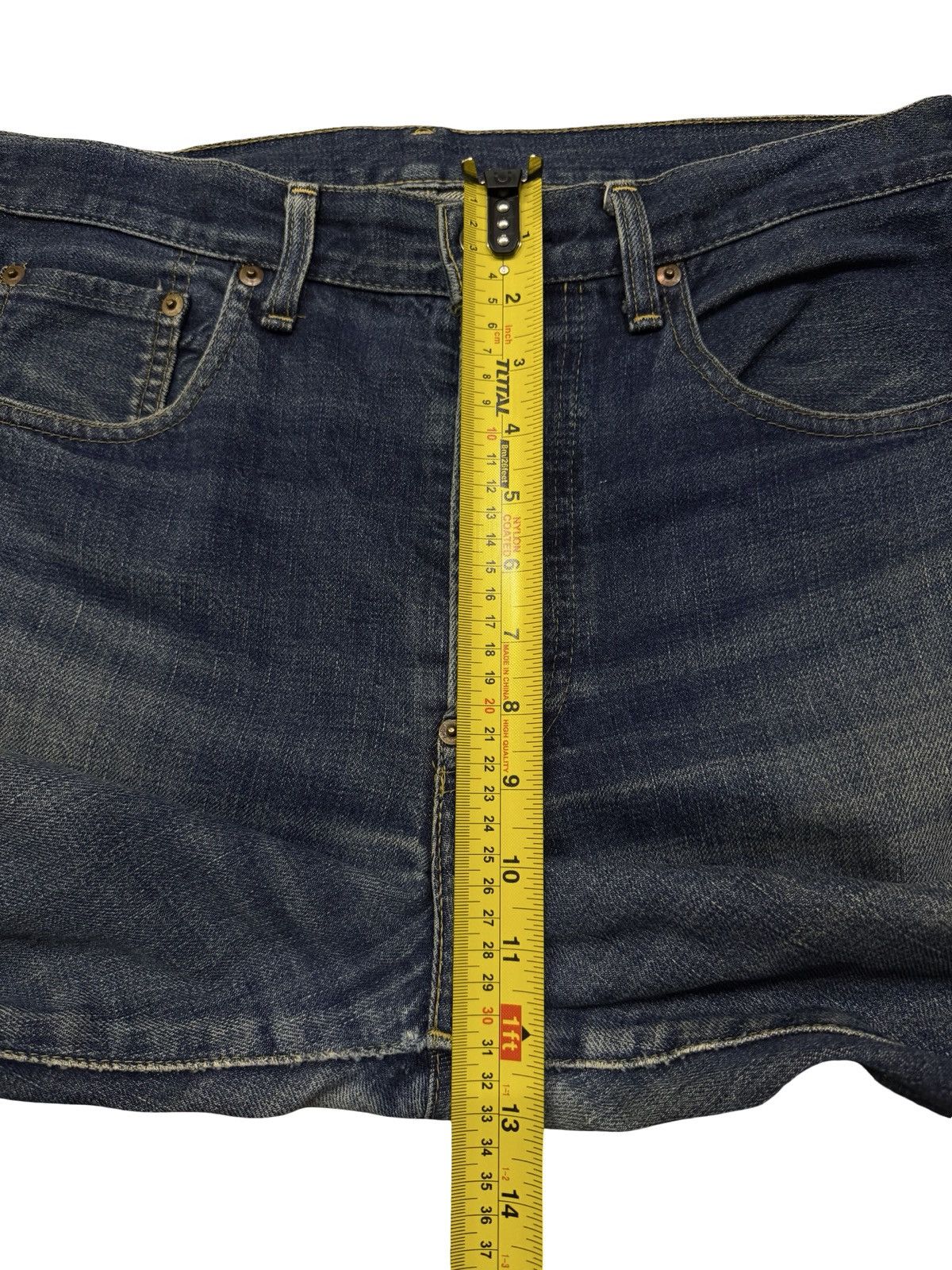 Levi's Vintage Clothing Vintage 90s Levi’s 702XX Big E Buckle Back Selvedge Denim 32 Size US 32 / EU 48 - 19 Thumbnail