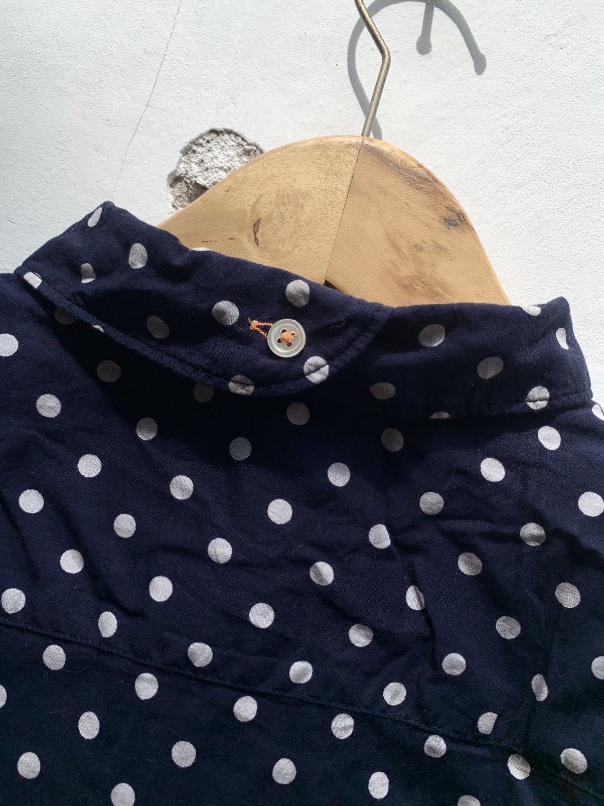 Frapbois Issey miyake frapbois polkadot button ups shirt Size US M / EU 48-50 / 2 - 6 Thumbnail