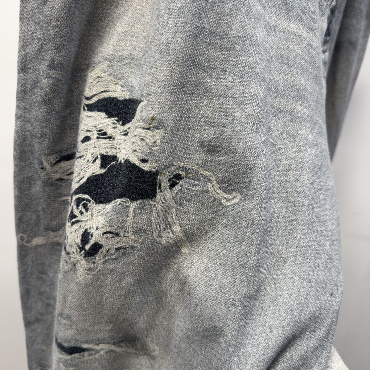 Balenciaga Balenciaga Winter 2021 Tromp L'oeil Denim Sweatpants Demna Size US 36 / EU 52 - 18 Thumbnail