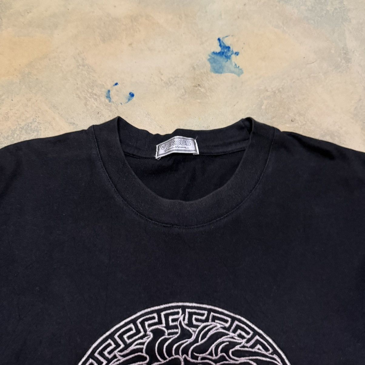 Versus Versace Versus Gianni Versace Big Logo T Shirt Size US L / EU 52-54 / 3 - 6 Thumbnail
