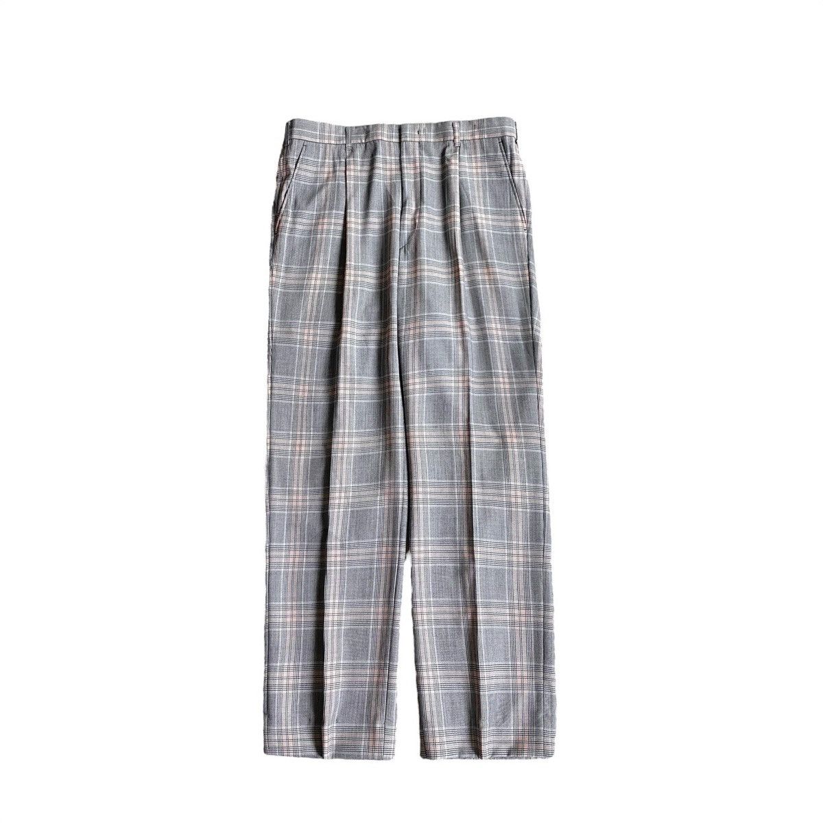 Givenchy Givenchy tartan tailored trouses regular straight fit pants Size US 36 / EU 52 - 1 Thumbnail