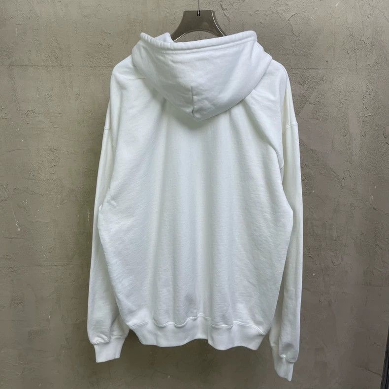 Balenciaga Balenciaga White chest red signature Logo hooded sweater h Size US S / EU 44-46 / 1 - 3 Thumbnail