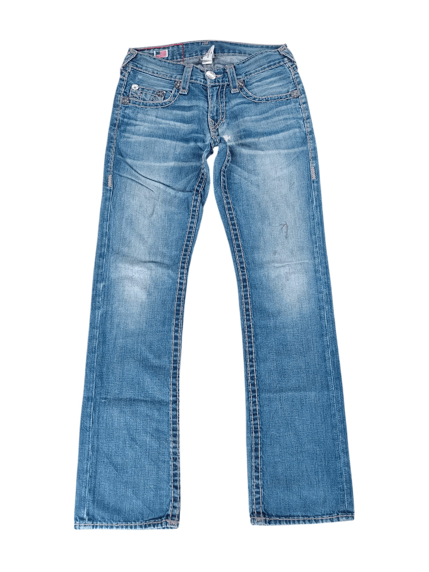 True Religion Bobby Super T Distressed Jeans