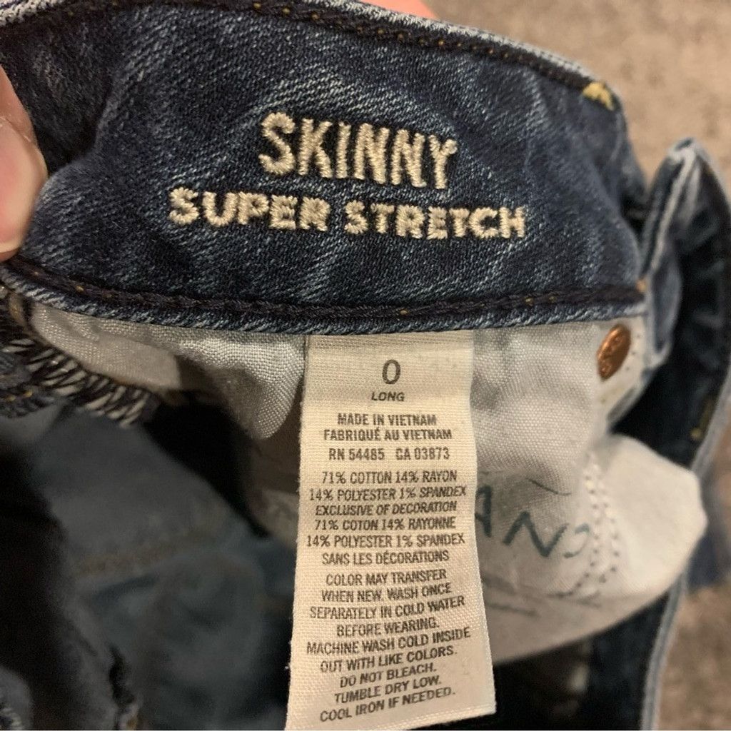 American Eagle Outfitters Women’s American Eagle Skinny Jeans Size 25" / US 0 / IT 36 - 5 Thumbnail
