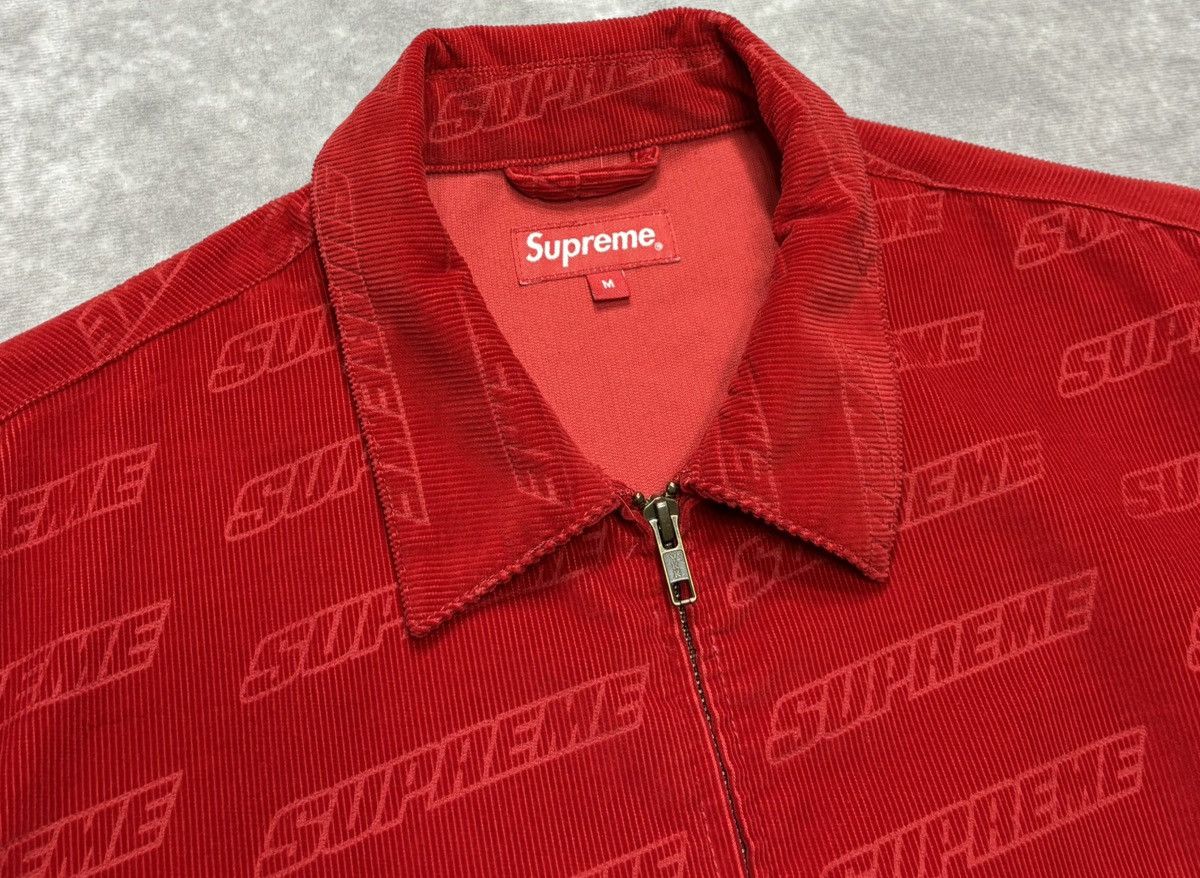 Supreme Supreme Debossed Logo Corduroy Jacket (SS18) Size US M / EU 48-50 / 2 - 4 Thumbnail