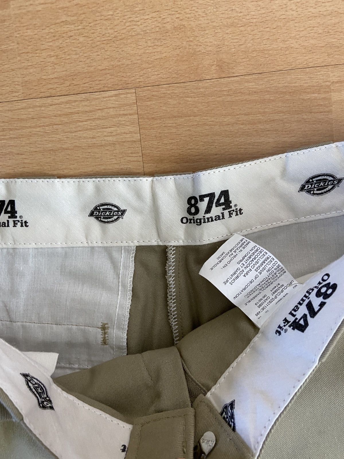 Dickies Dickies 874 Beige Pants Size US 34 / EU 50 - 3 Thumbnail