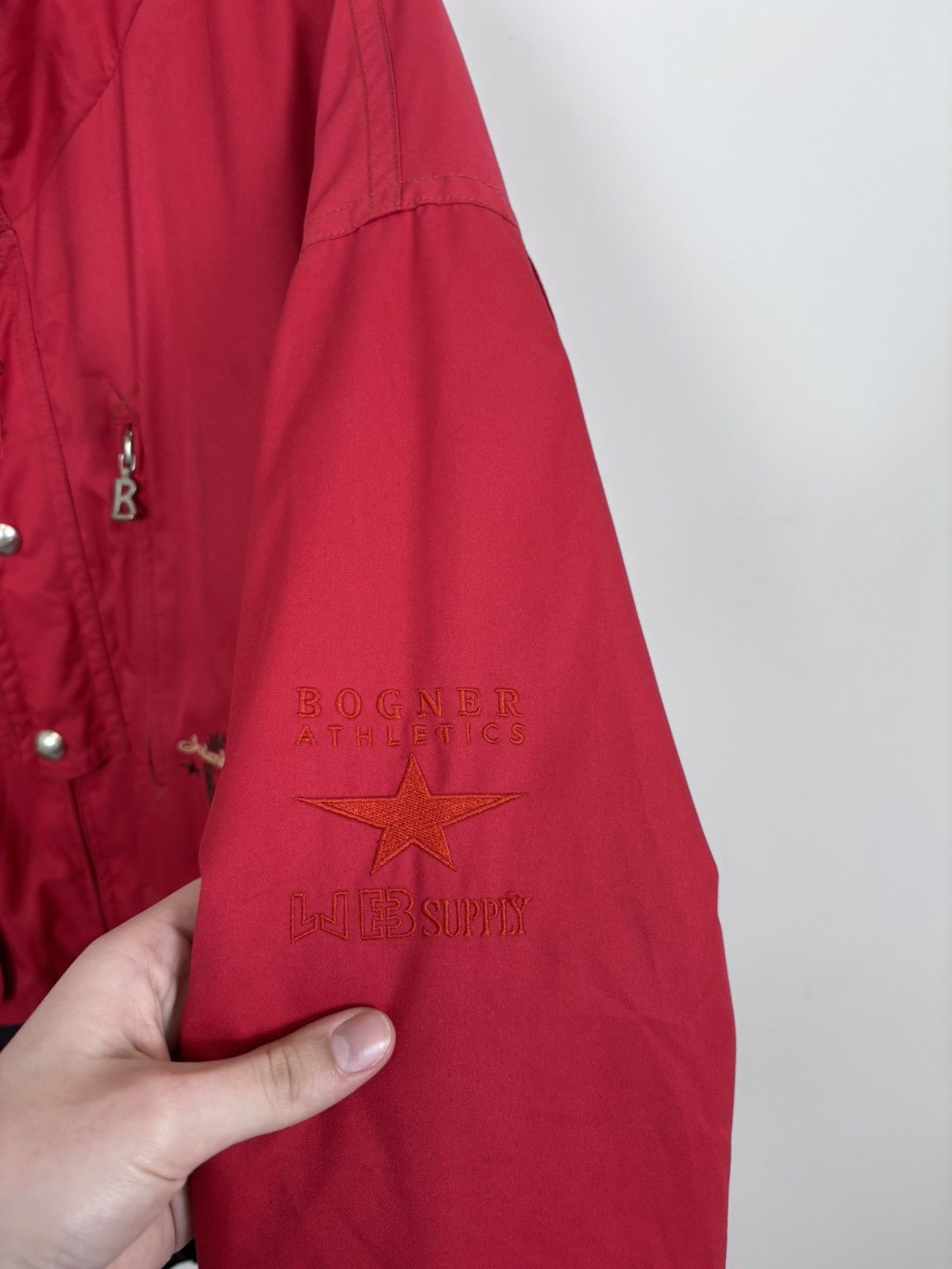 Bogner Bogner Iceland Glaciers Vintage Outdoor Hooded Ski Jacket Size US L / EU 52-54 / 3 - 15 Thumbnail