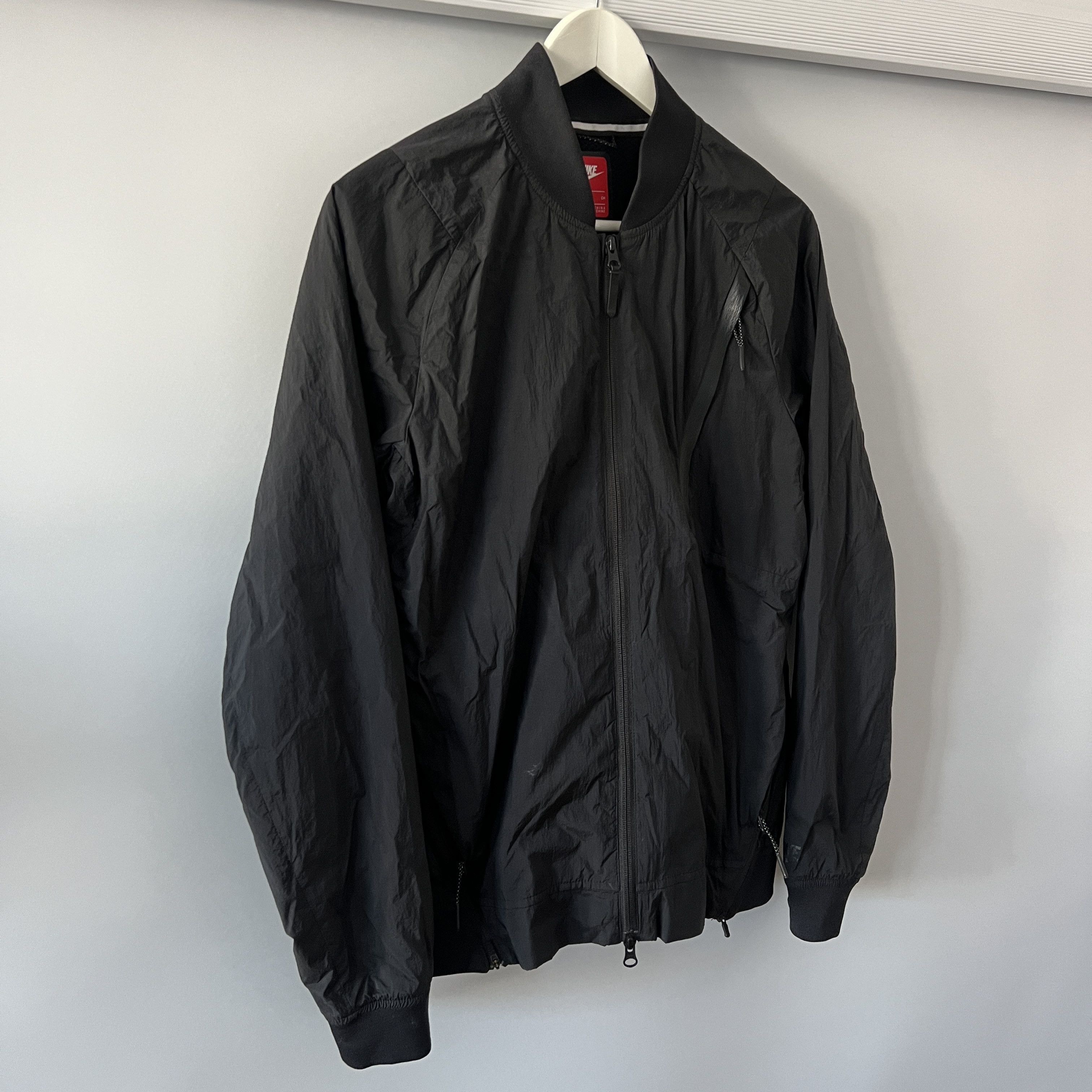 Nike Nike Tech Hypersmesh Varsity Athletic Black Light Jacket S Size US S / EU 44-46 / 1 - 2 Thumbnail