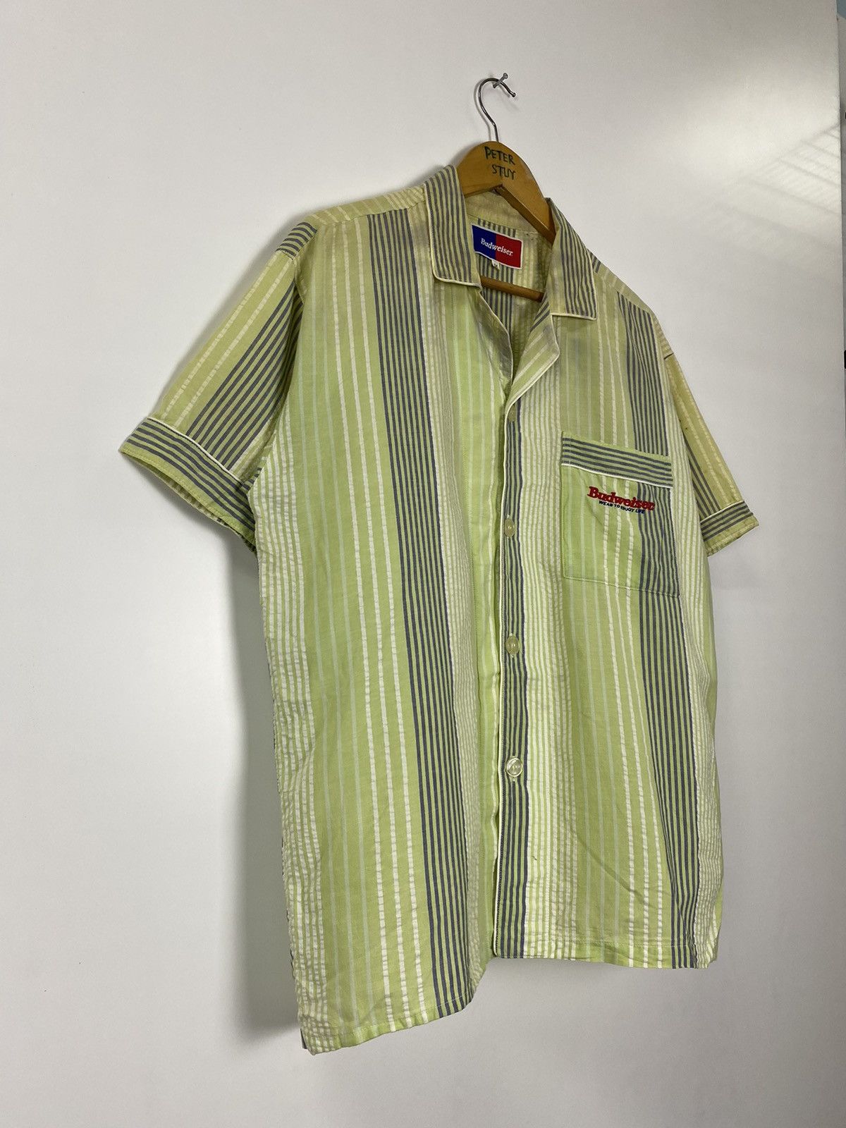 Budweiser × Vintage Vintage Budweiser Button Up Shirt Size US M / EU 48-50 / 2 - 4 Thumbnail