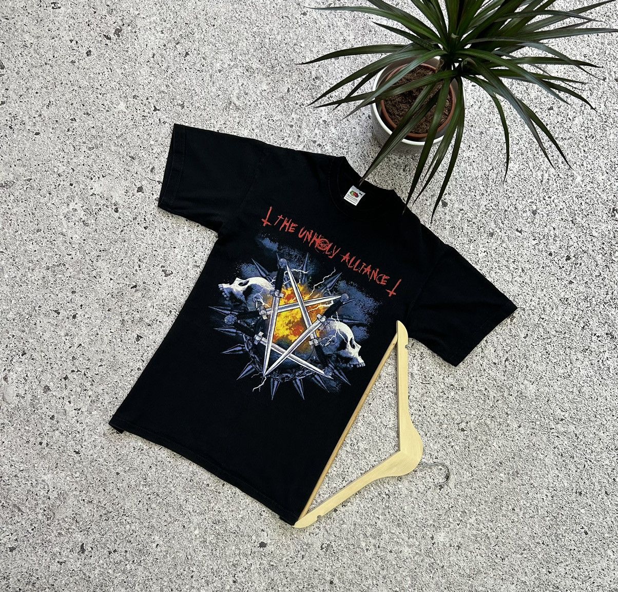 Band Tees Vintage Slayer The Unholy Alliance Tour 2006 T-Shirt Y2K Size US S / EU 44-46 / 1 - 1 Thumbnail