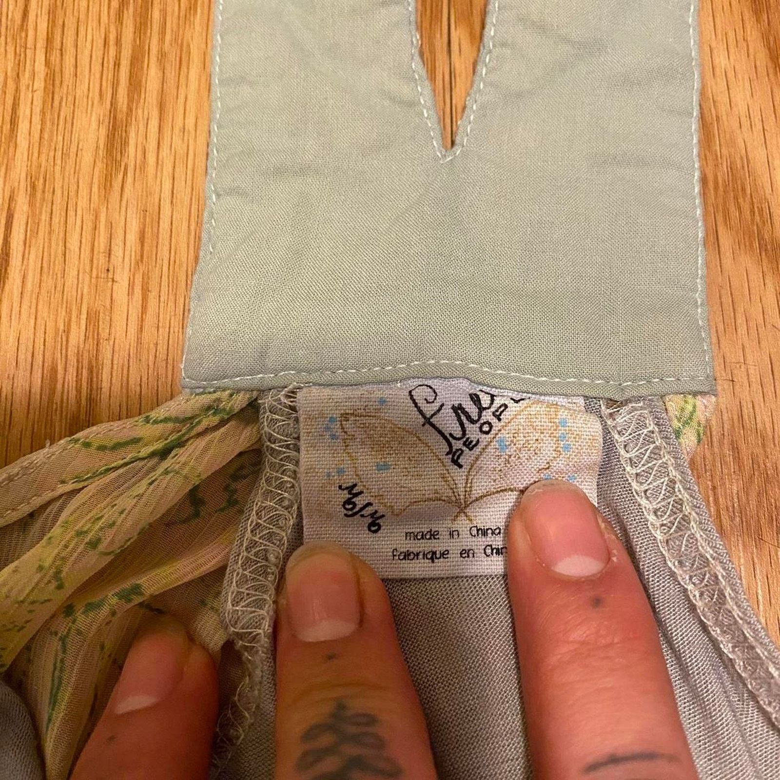 Free People We the Free blouse Size L / US 10 / IT 46 - 5 Thumbnail
