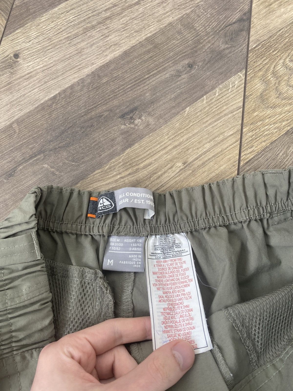Nike × Nike ACG × Vintage Vintage Nike Acg LandRover Shorts Size US 30 / EU 46 - 5 Thumbnail