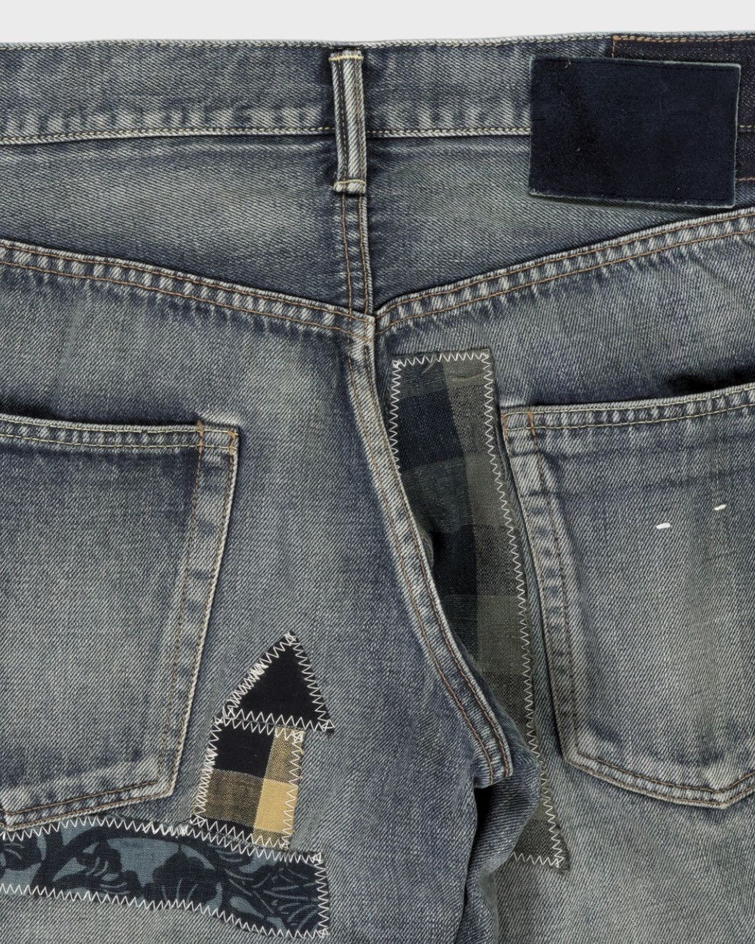 Visvim Visvim Social Sculpture Patchwork Denim Pants Size US 32 / EU 48 - 4 Thumbnail