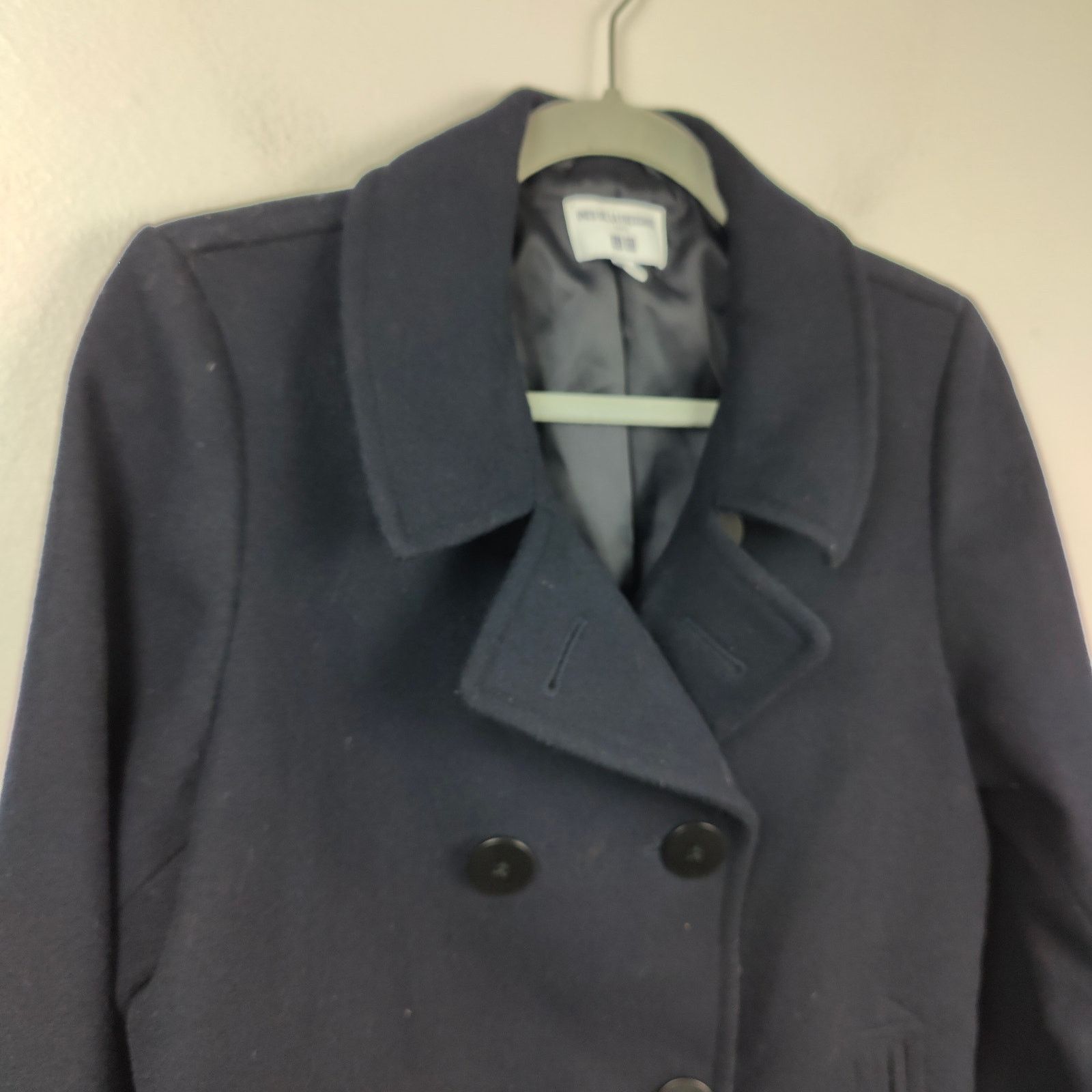 Uniqlo Uniqlo Ines De La Fressange Pea Coat Mens Medium Black Size M / US 6-8 / IT 42-44 - 2 Thumbnail