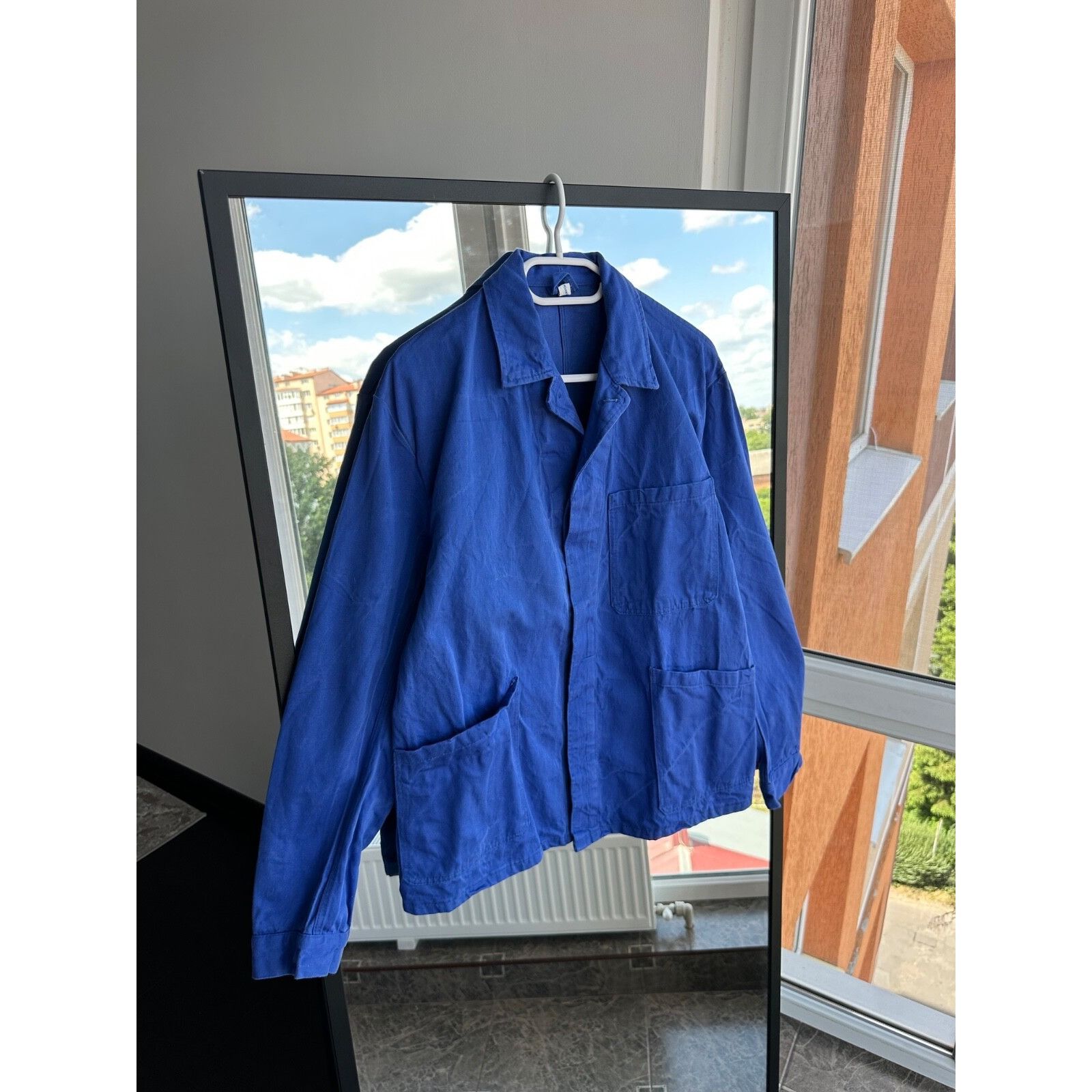 Vintage Vintage Sanfor 70s French Workwear Navy Jacket Sz M Size US M / EU 48-50 / 2 - 1 Thumbnail