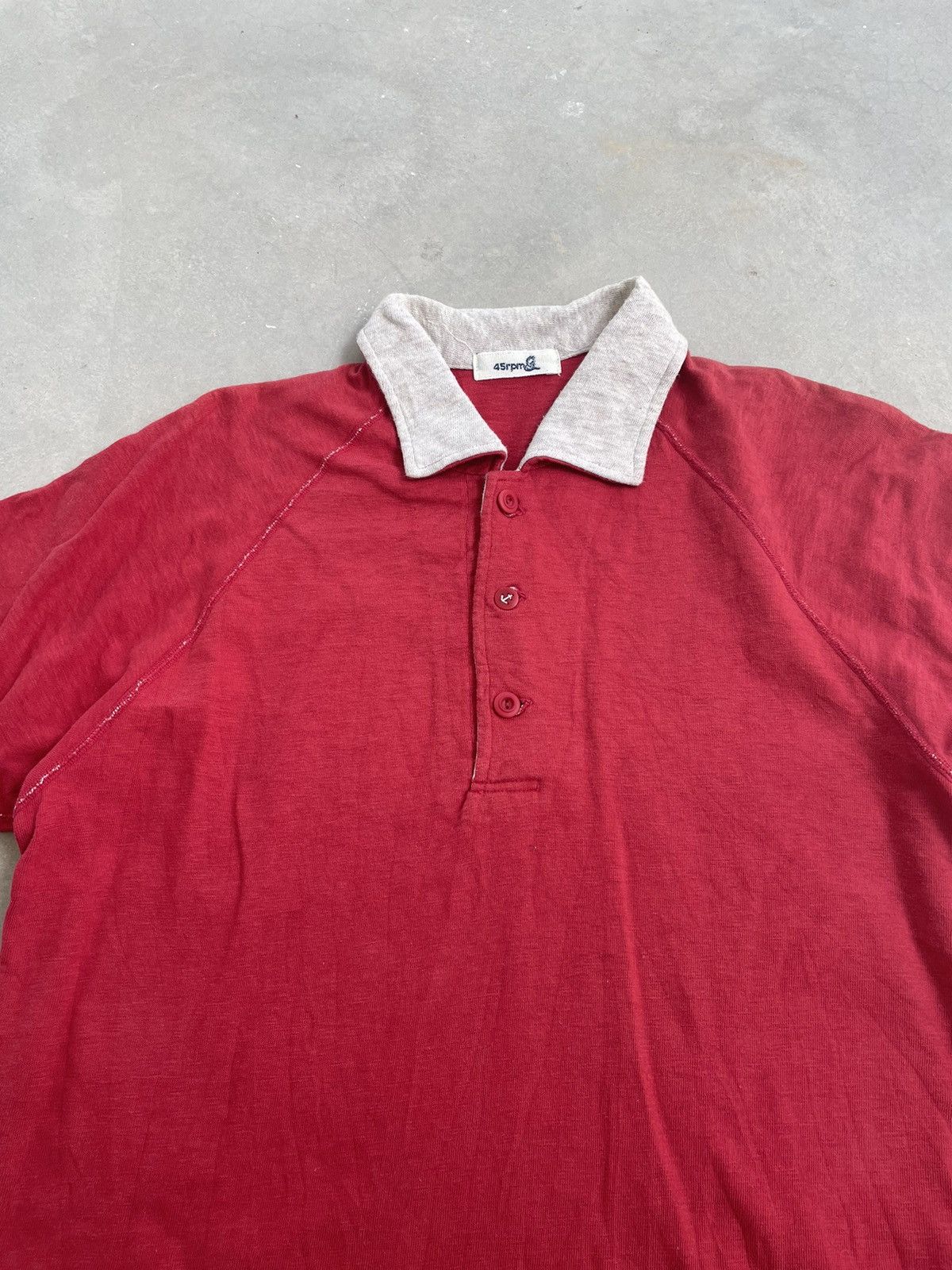 45rpm × Japanese Brand 45rpm POLO TEE Size US M / EU 48-50 / 2 - 2 Thumbnail