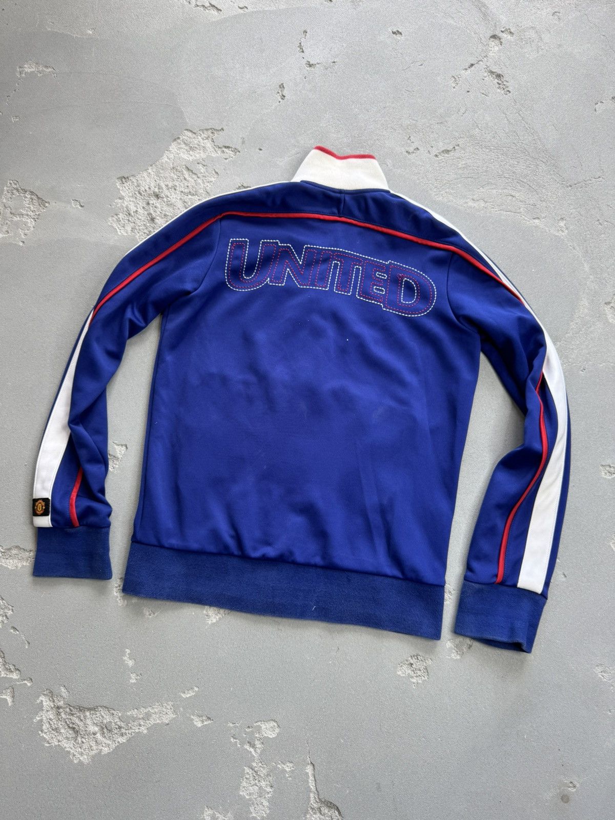 Nike Nike Manchester United Blue Track Jacket Full Zip Size US S / EU 44-46 / 1 - 2 Thumbnail