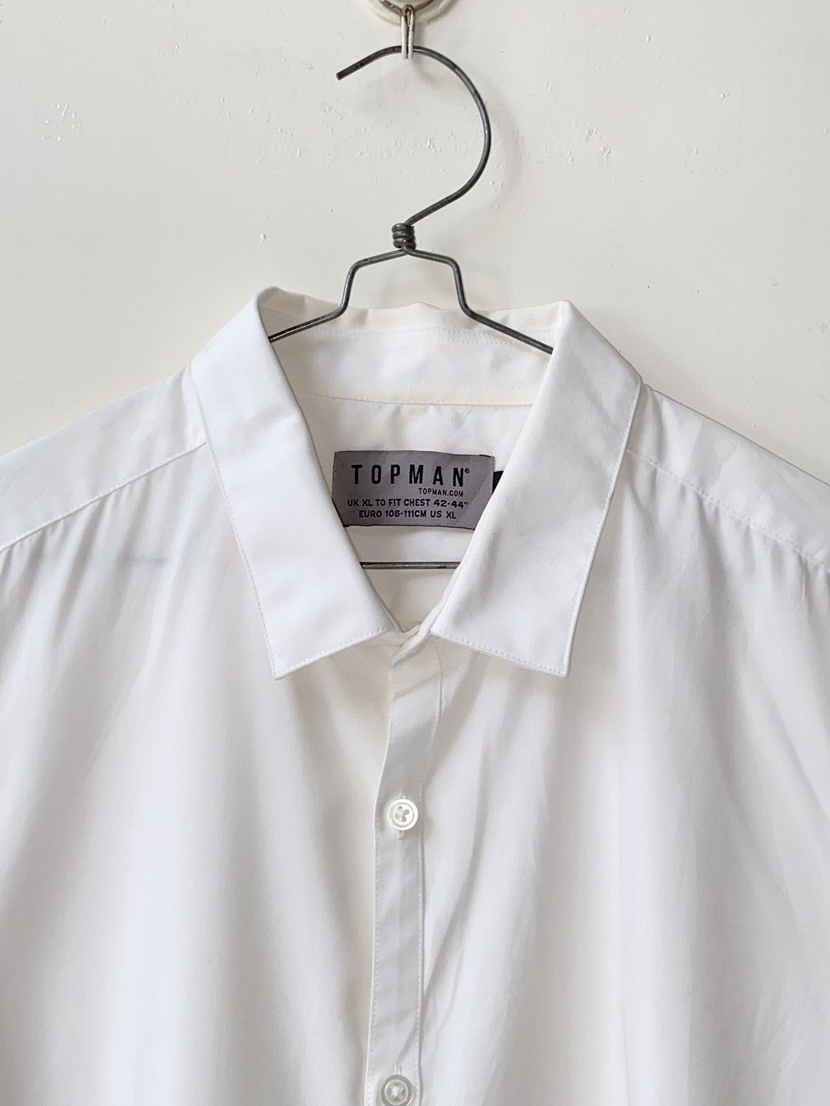 Topman TOPMAN White Shirt Size US L / EU 52-54 / 3 - 4 Thumbnail