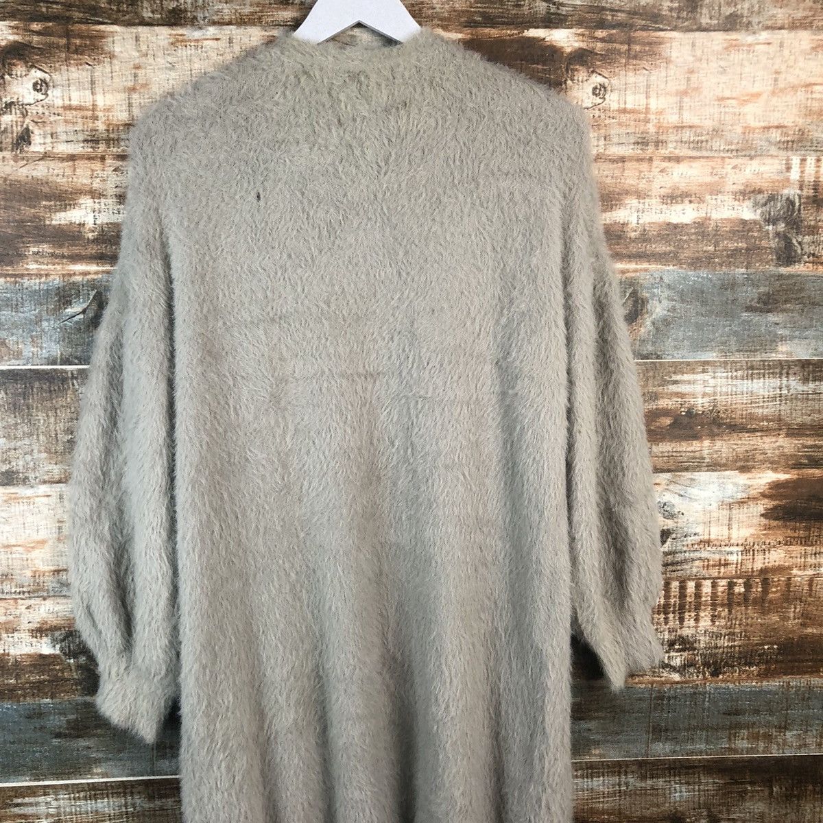 Vintage DLL Nice Claup Gray Cardigan Knitwear #C392 Size US L / EU 52-54 / 3 - 13 Thumbnail