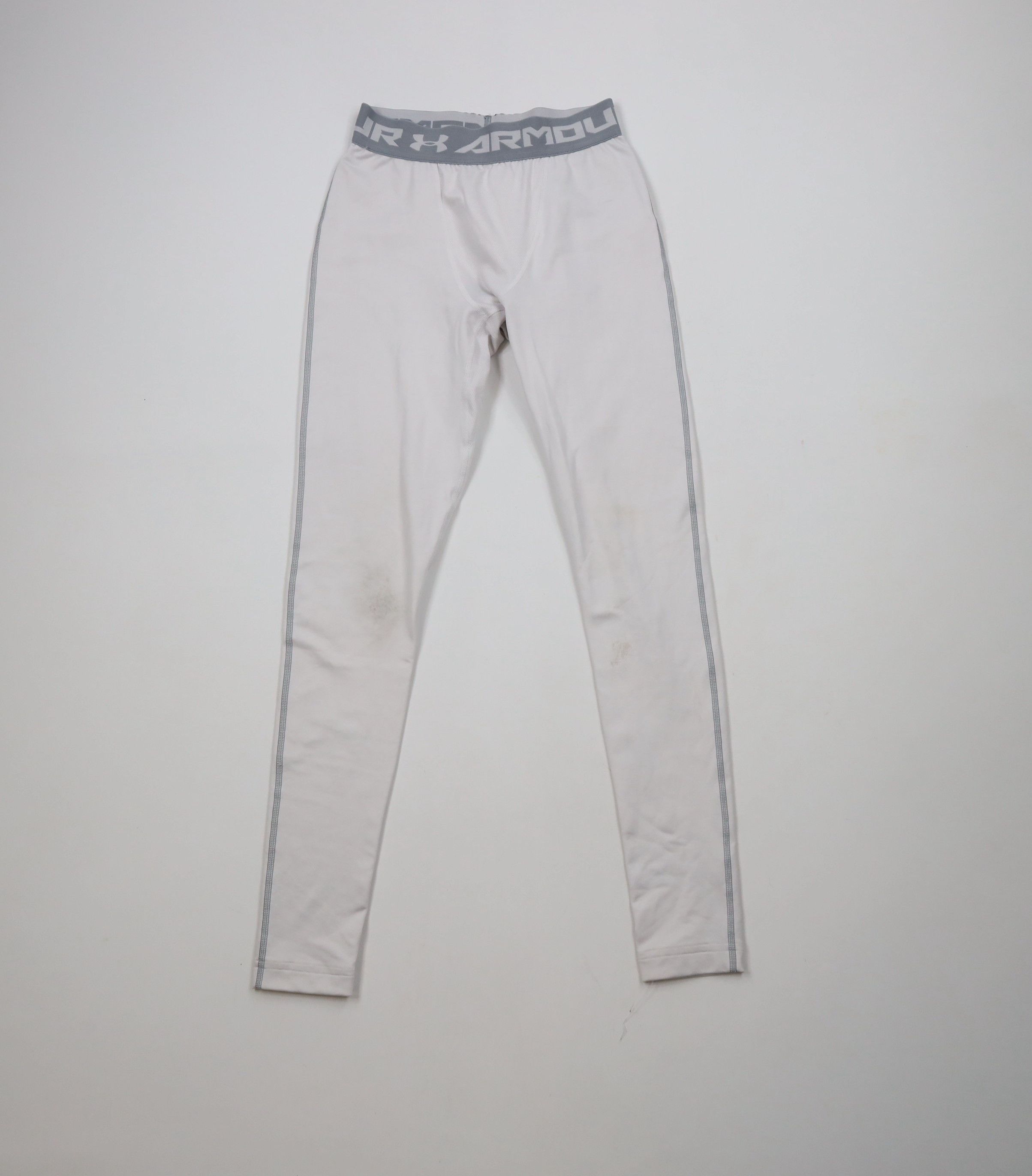 Under Armour × Vintage Under Armour ColdGear Compression Training Tights White Size US 34 / EU 50 - 1 Thumbnail