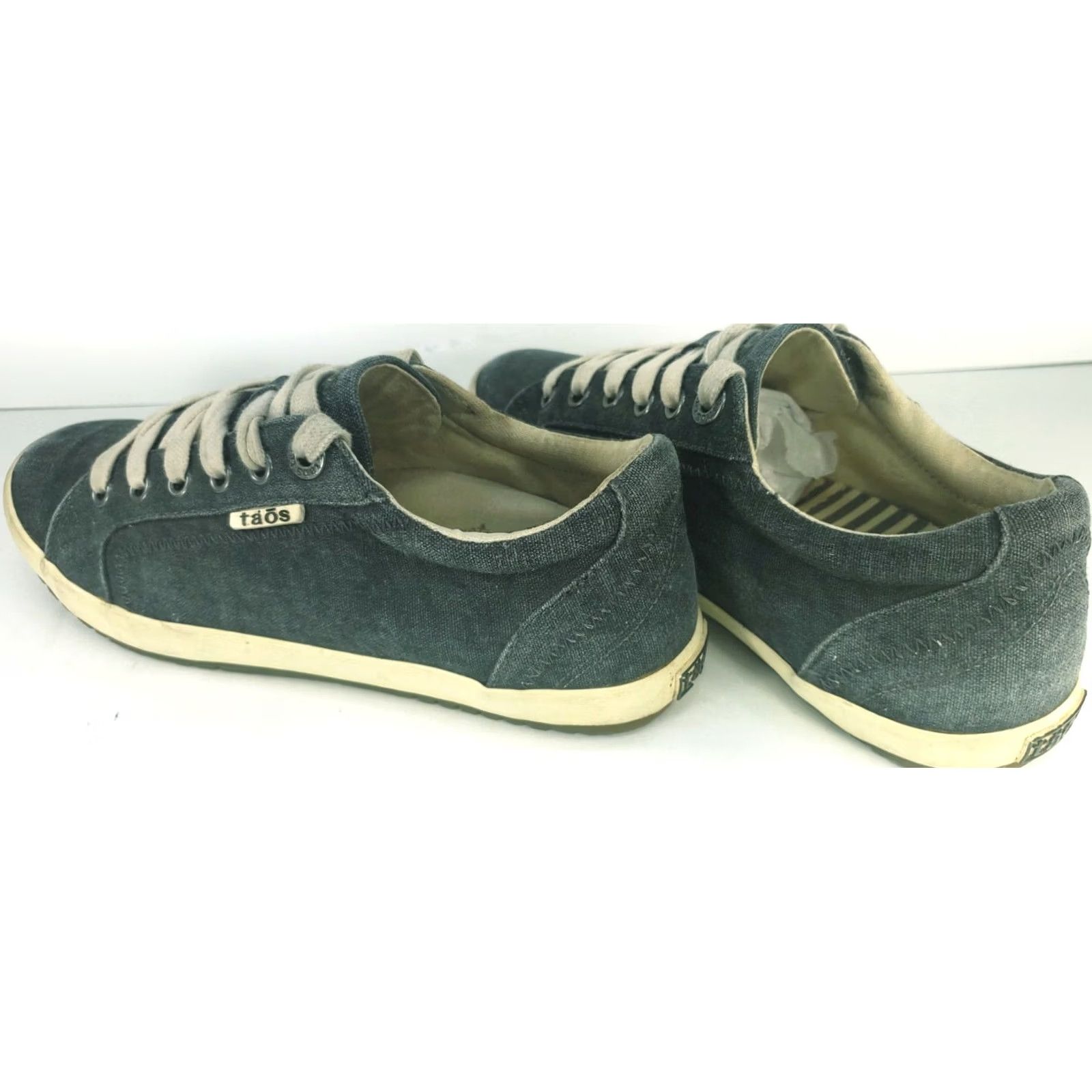 Taos Taos Star Women’s Size 7 Black Canvas Casual Comfort Walking Sneaker Size US 7 / IT 37 - 5 Thumbnail