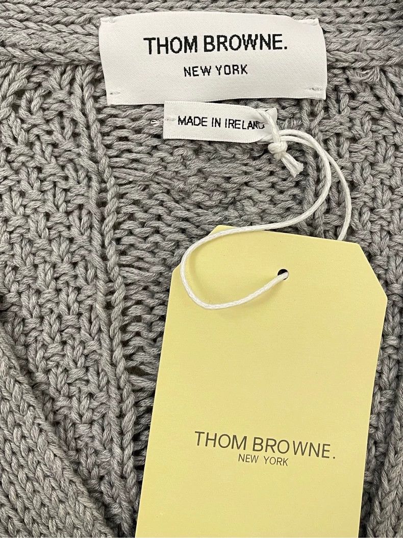 Thom Browne Thom Browne size3 Knitted cardigan Size US L / EU 52-54 / 3 - 6 Thumbnail