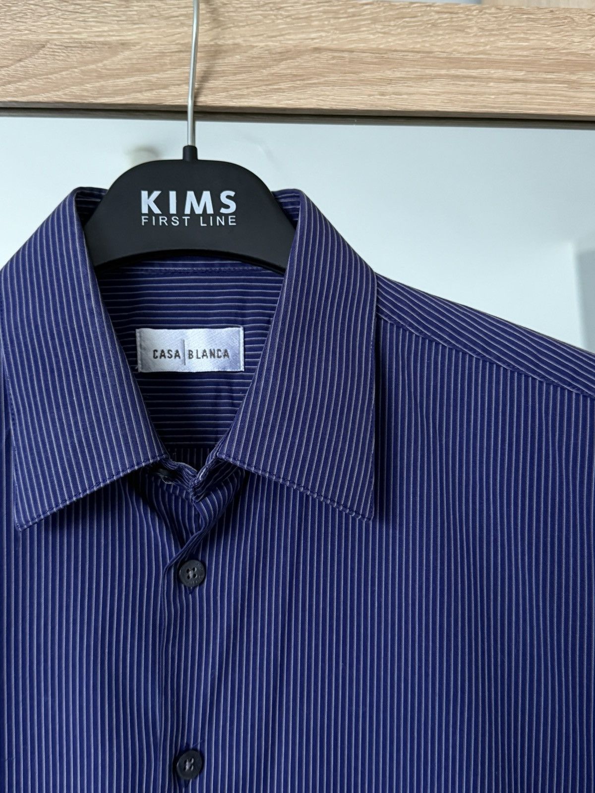 Casablanca Vintage shirt Casablanca striped blue rare designer Size US M / EU 48-50 / 2 - 4 Thumbnail