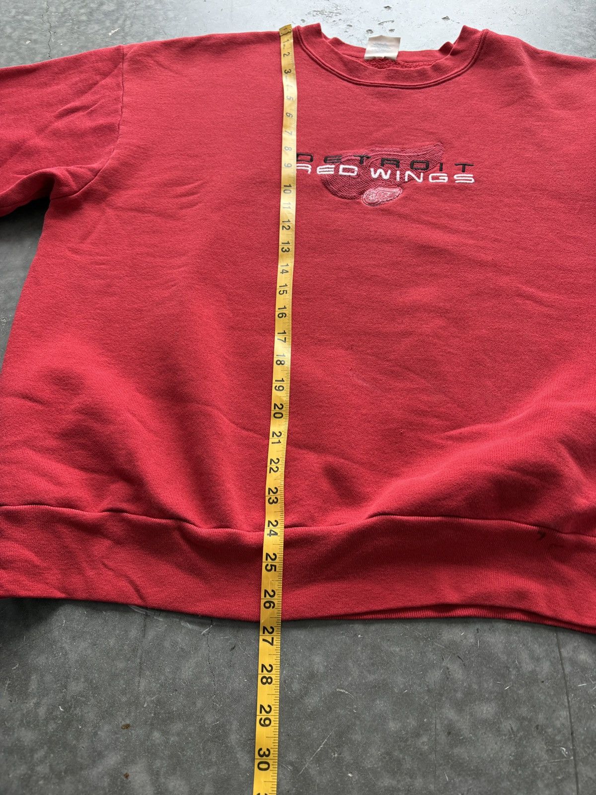 Majestic Vintage 90s NHL Detroit Red Wings Crewneck Sweatshirt Boxy Size US XL / EU 56 / 4 - 8 Thumbnail