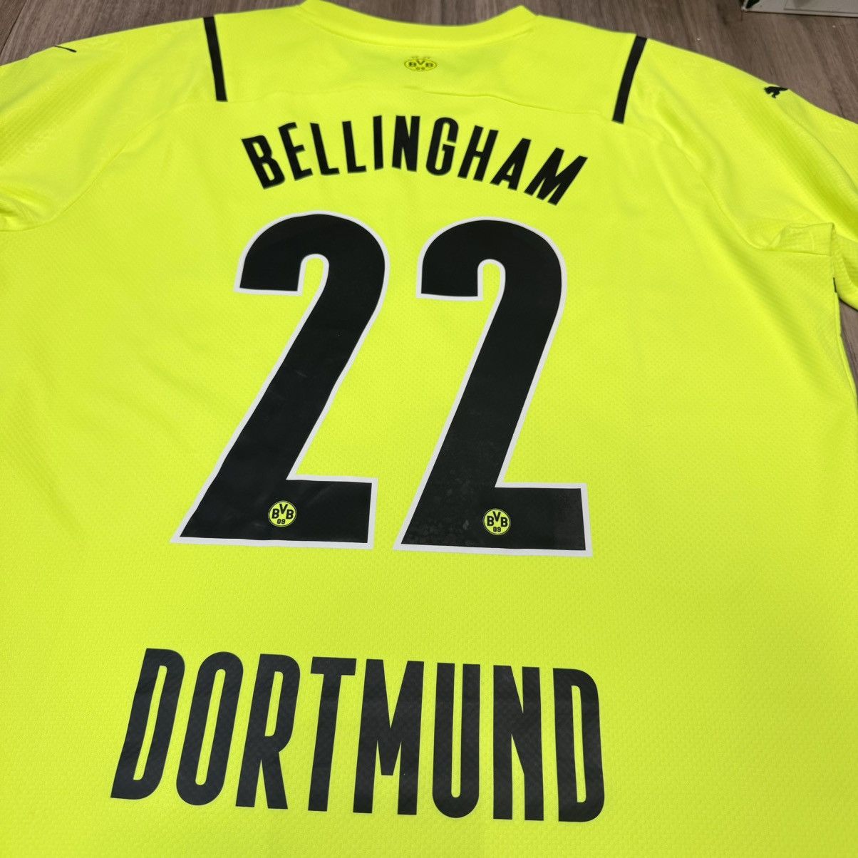 Puma Dortmund 21/22 home shirt #22 Bellingham Size US L / EU 52-54 / 3 - 4 Thumbnail