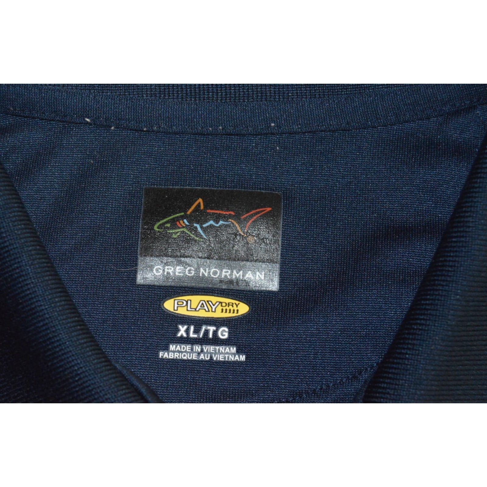 Vintage GREG NORMAN Polo Shirt Mens XL Blue Short Sleeve Oak Tree National Polo Shirt XL Blue Mens Golf Shirt Oak Tree National Size US XL / EU 56 / 4 - 3 Thumbnail