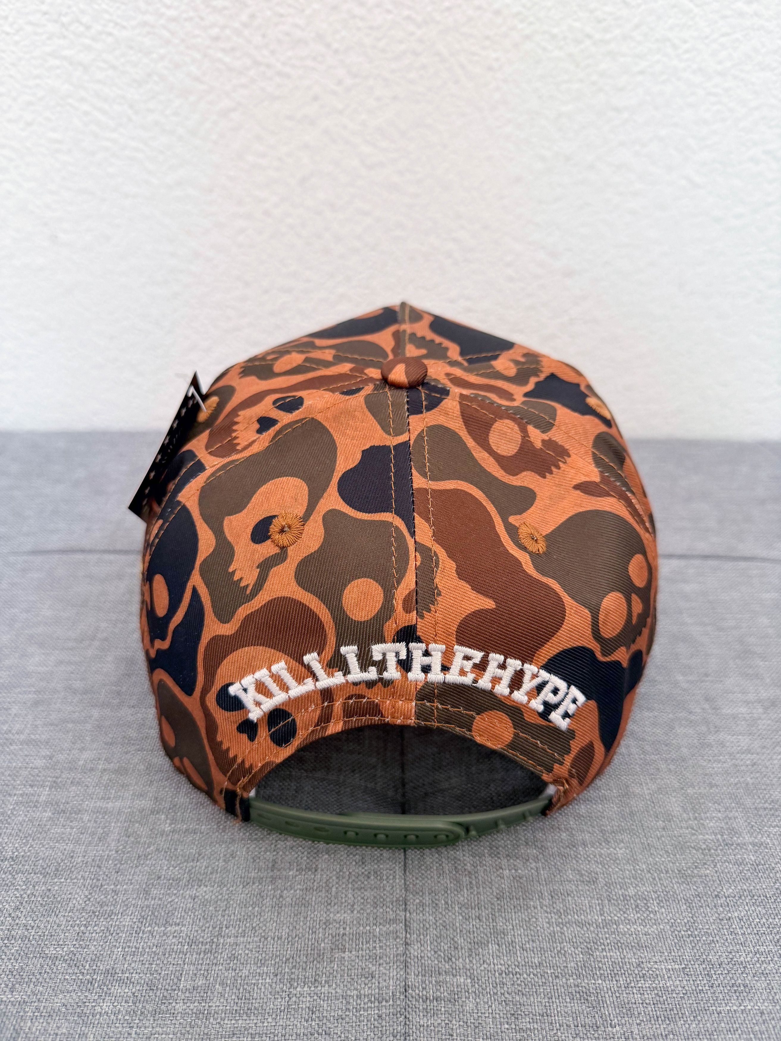 Other Kill The Hype SnapBack Hat Skull Camouflage Luminous Logo Size ONE SIZE - 6 Thumbnail