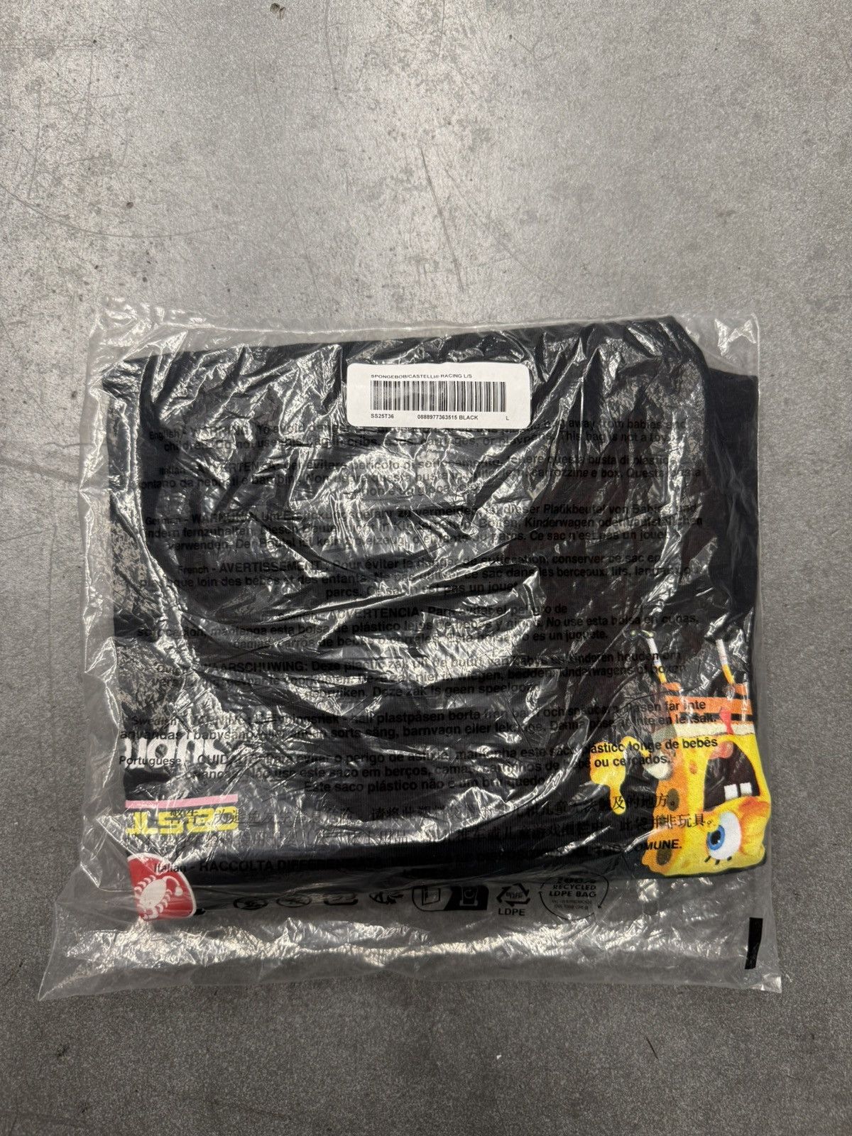 Supreme SS25 Supreme Spongebob/Castelli Racing L/S Tee Size US L / EU 52-54 / 3 - 5 Thumbnail