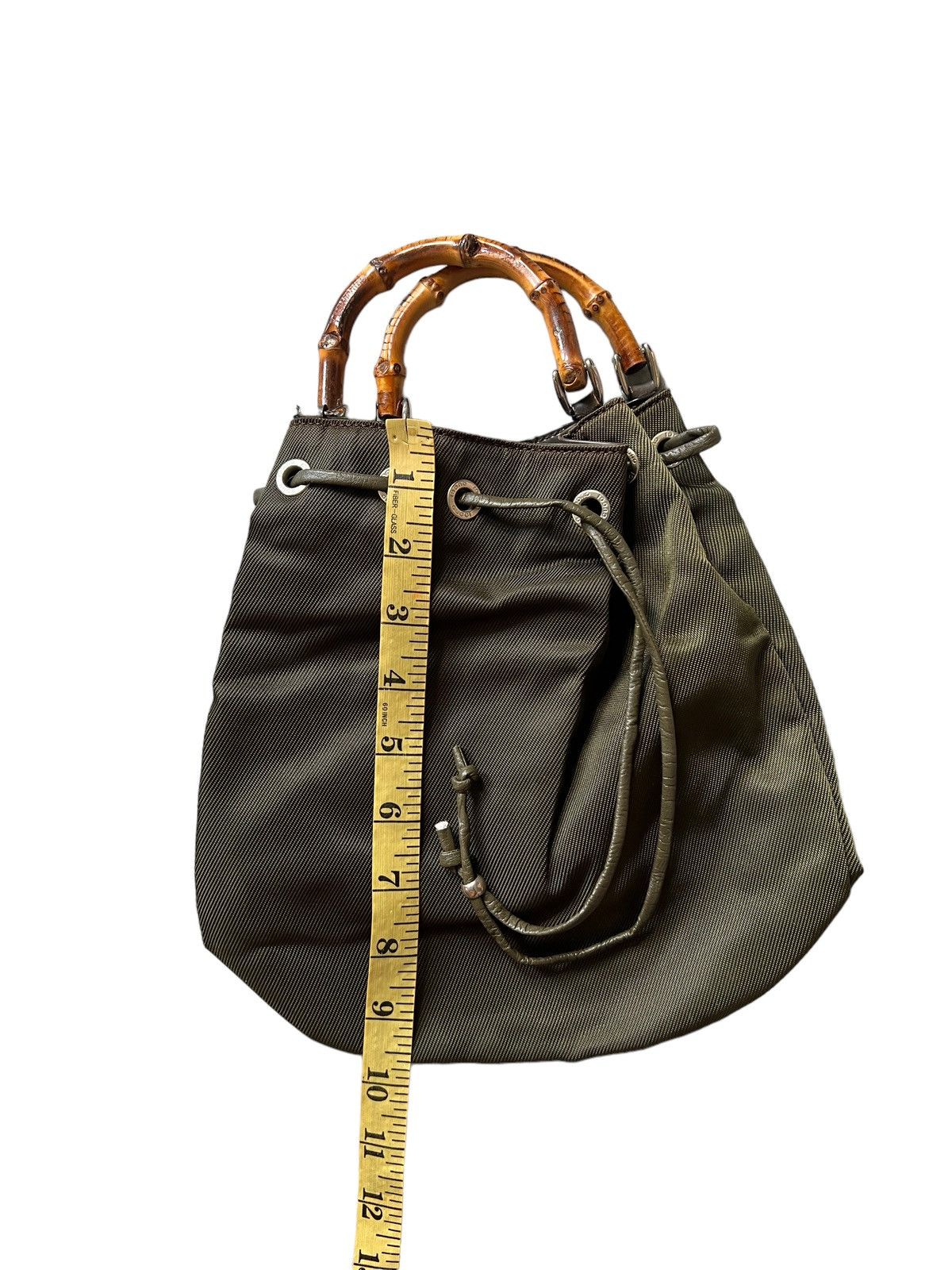 Gucci Vintage Gucci Bamboo Bucket Bag Size ONE SIZE - 8 Thumbnail
