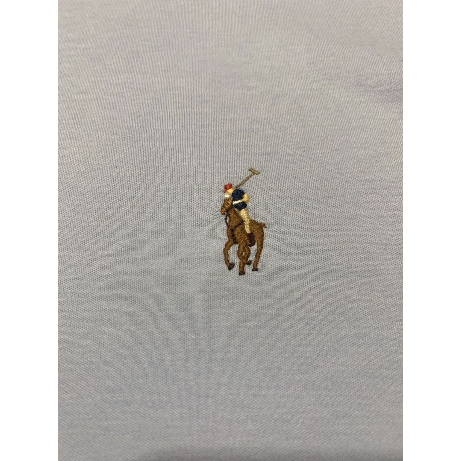Ralph Lauren Ralph Lauren Polo Golf Shirt Mens 3XB Big & Tall Short Sleeve Cotton Knit Blue Solid Embroidered Logo Pony Vintage: No Size US XXL / EU 58 / 5 - 5 Thumbnail
