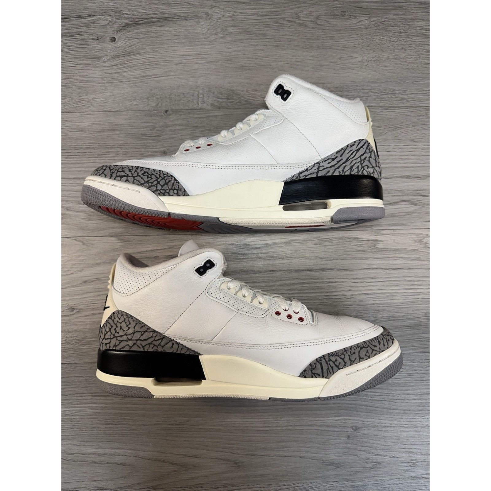 Jordan Brand Jordan 3 Retro White Cement Reimagined - Size 11.5 Size US 11.5 / EU 44-45 - 3 Thumbnail