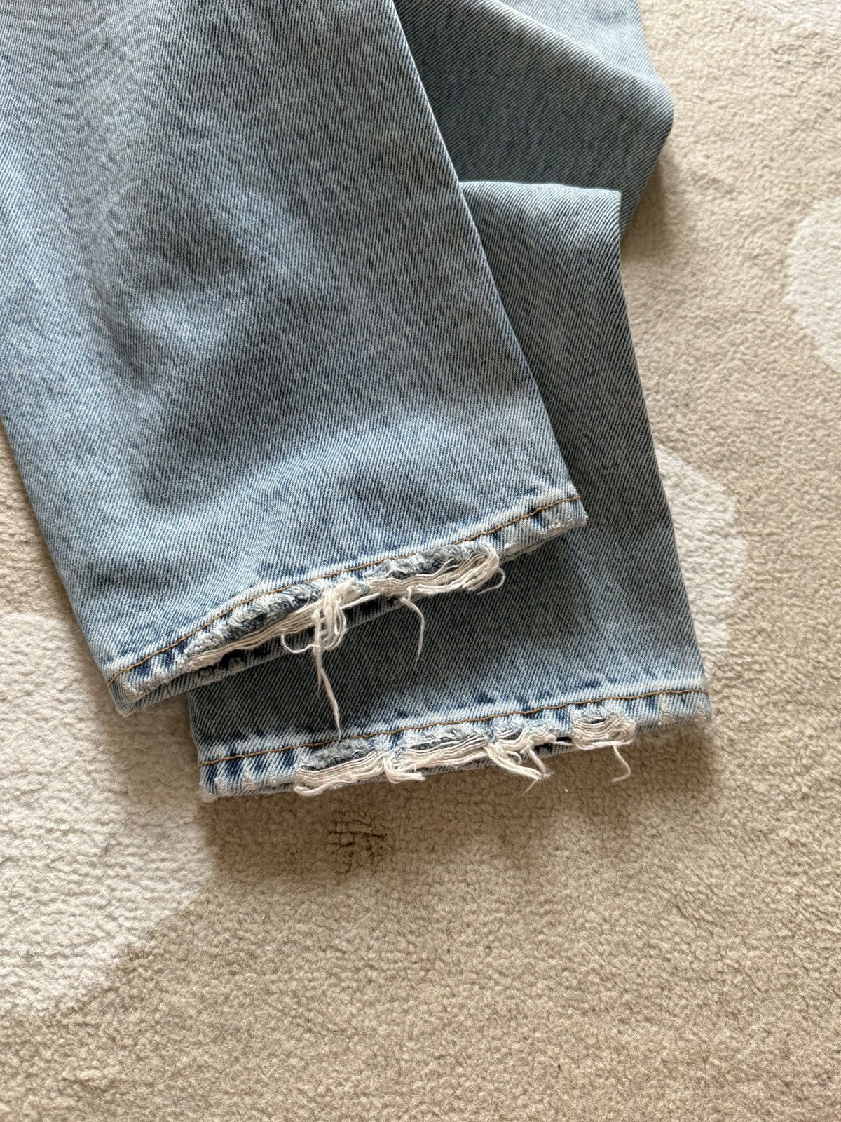 Palm Angels Palm Angels Logo Back Jeans – Light Wash Size US 34 / EU 50 - 3 Thumbnail