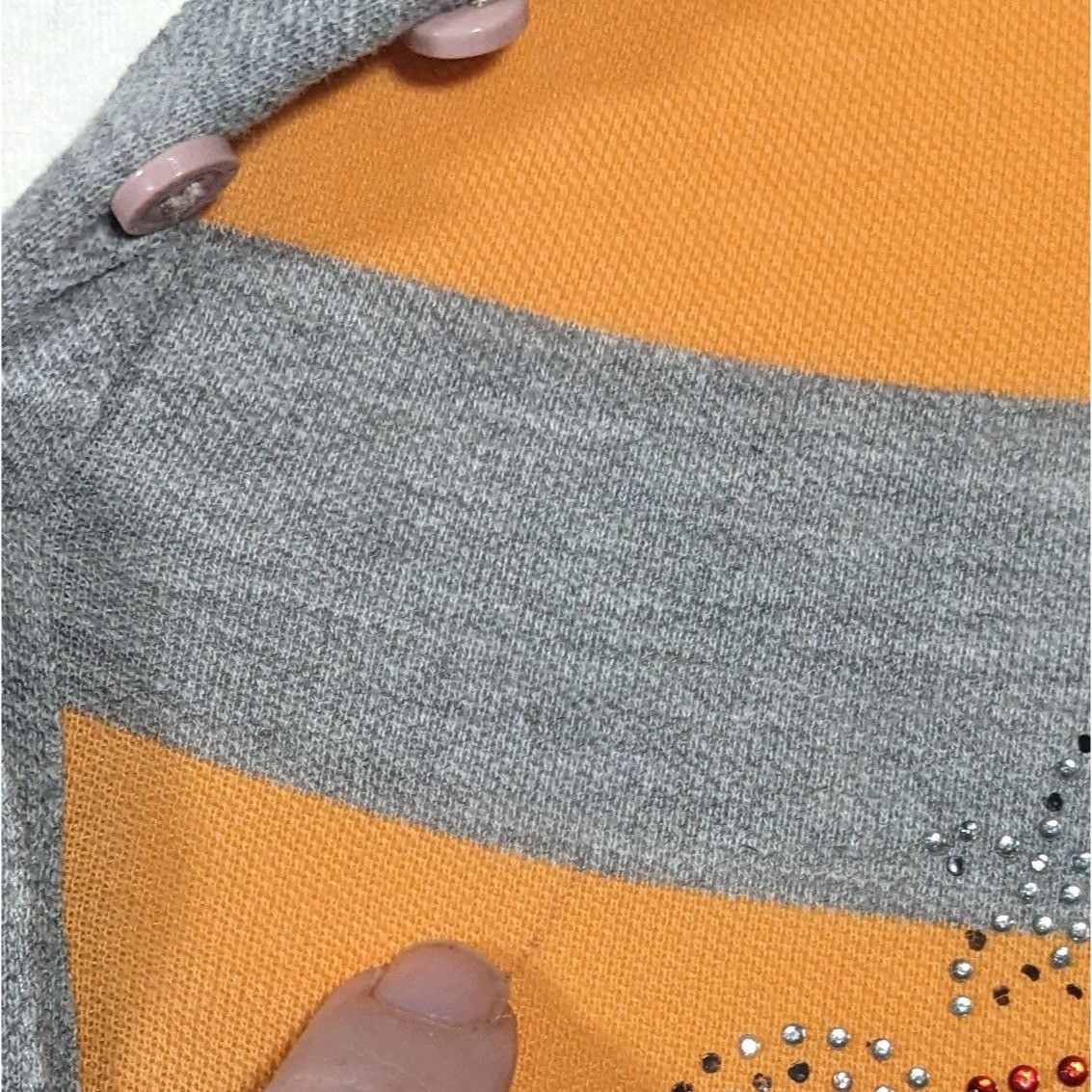 Disney Kook N Keech For Disney Grey And Orange Striped Casual Dress Size S / US 4 / IT 40 - 12 Thumbnail