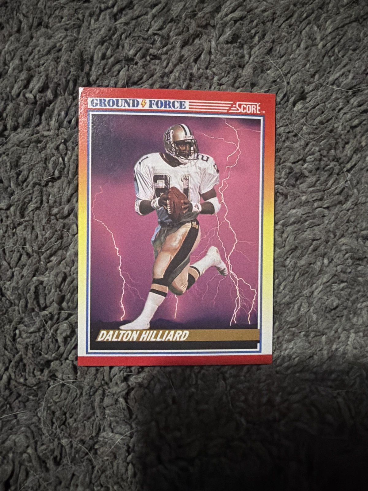 NFL 1990 Score #327 Dalton Hilliard Card Size ONE SIZE - 1 Thumbnail
