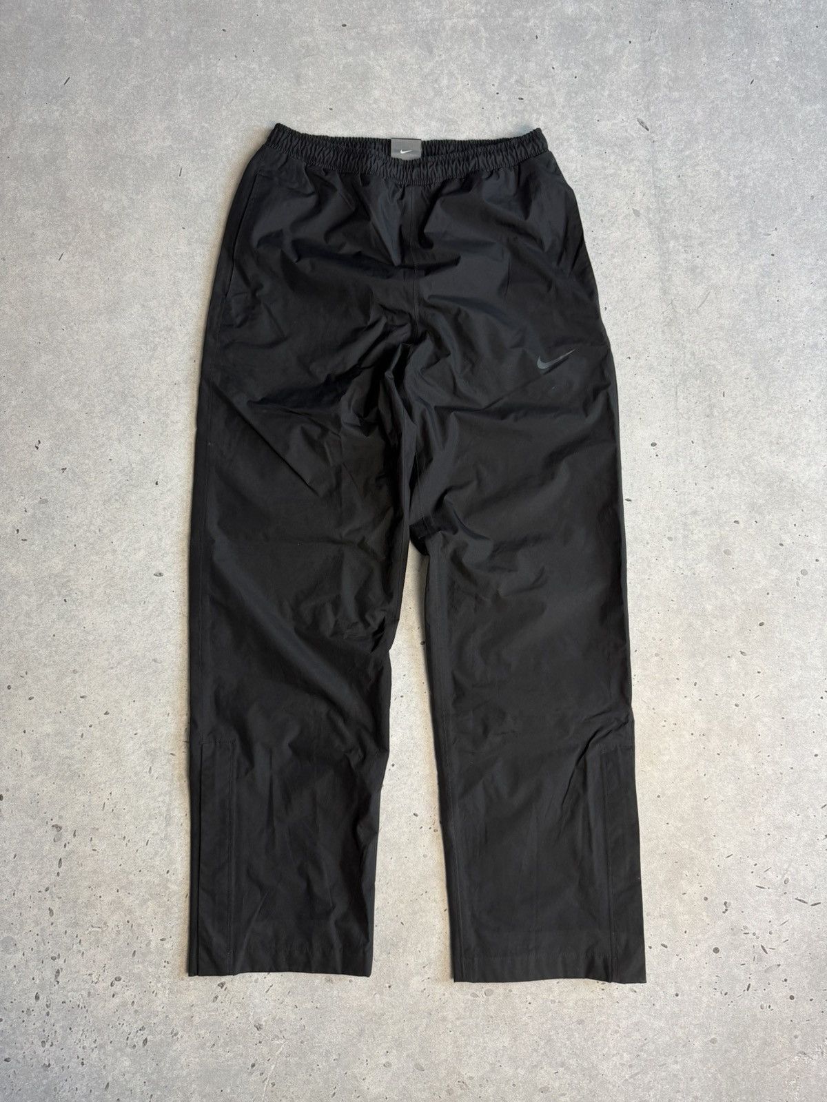 Nike Nike Swoosh Nylon Drill Track Pants Y2K If Six Was Nine Size US 32 / EU 48 - 1 Thumbnail