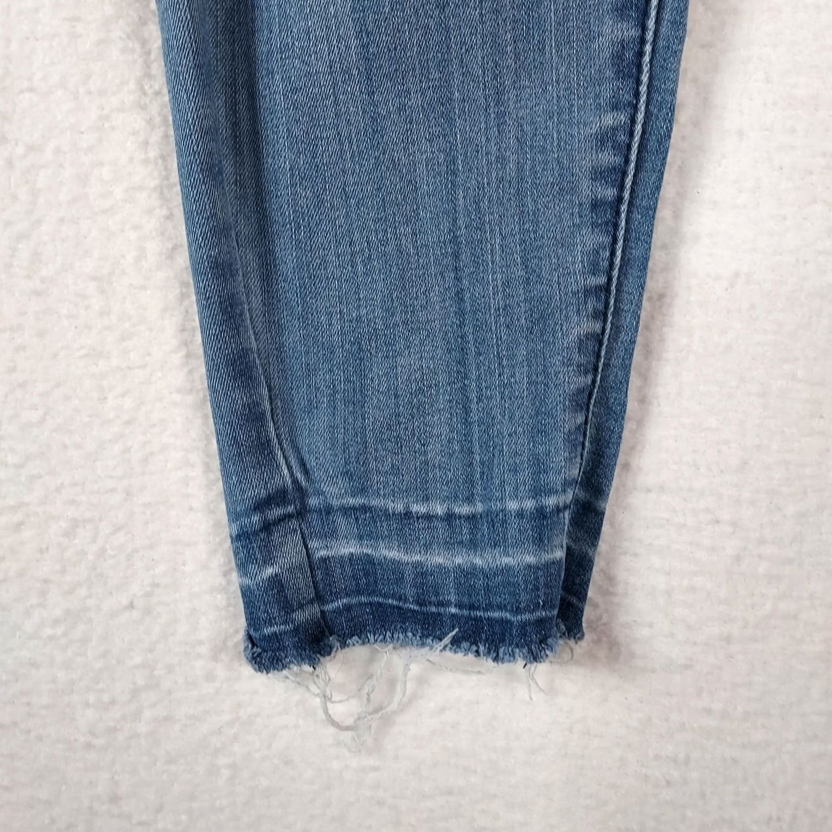 Denime Judy Blue Women’s Jeans 9/29 Medium Wash Skinny Stretch Denim 5-Pocket Blue Regular Size M Adults Girls? Size 32" / US 10 / IT 46 - 5 Thumbnail